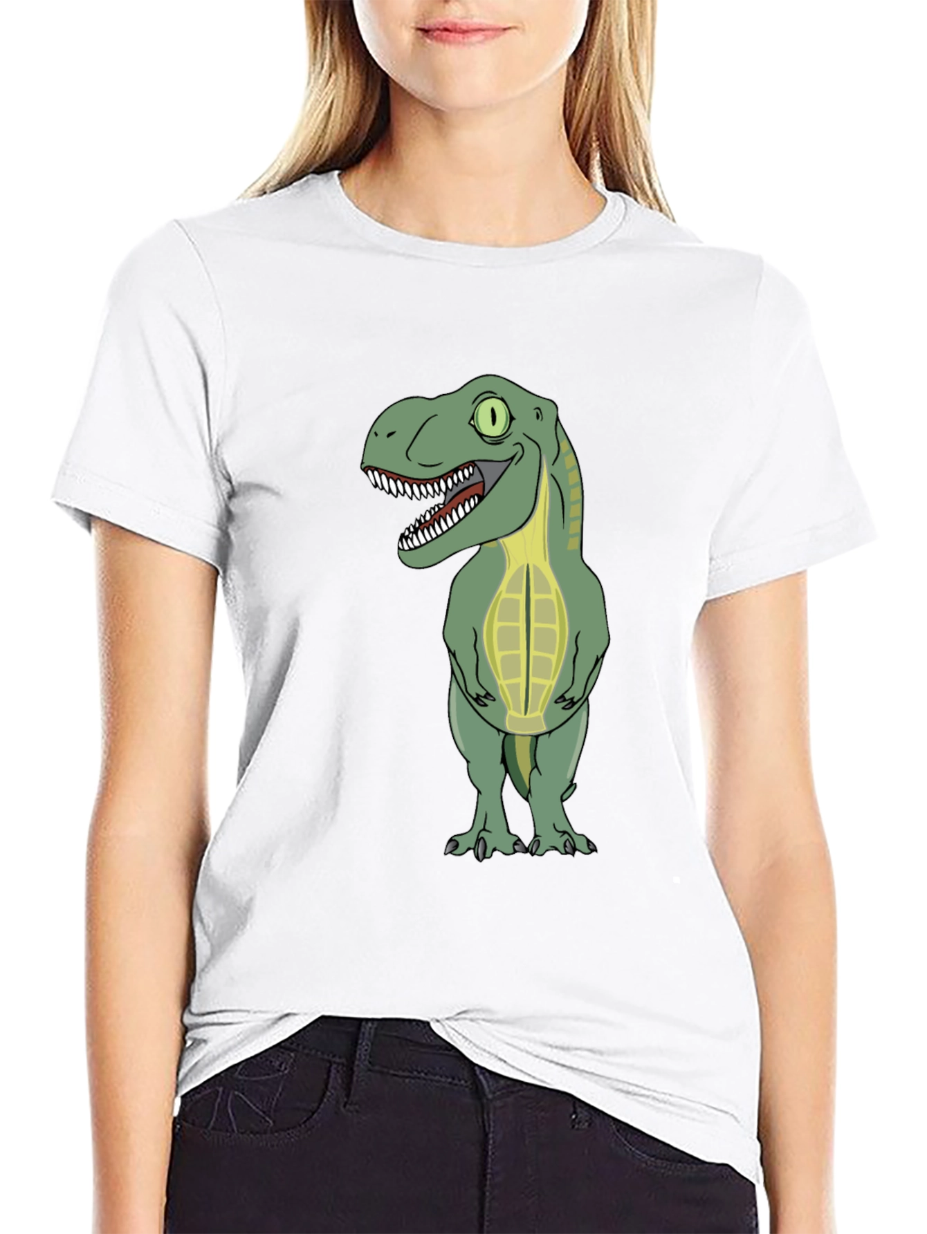 Dino T-Shirt - Cartoon T-Rex Tee