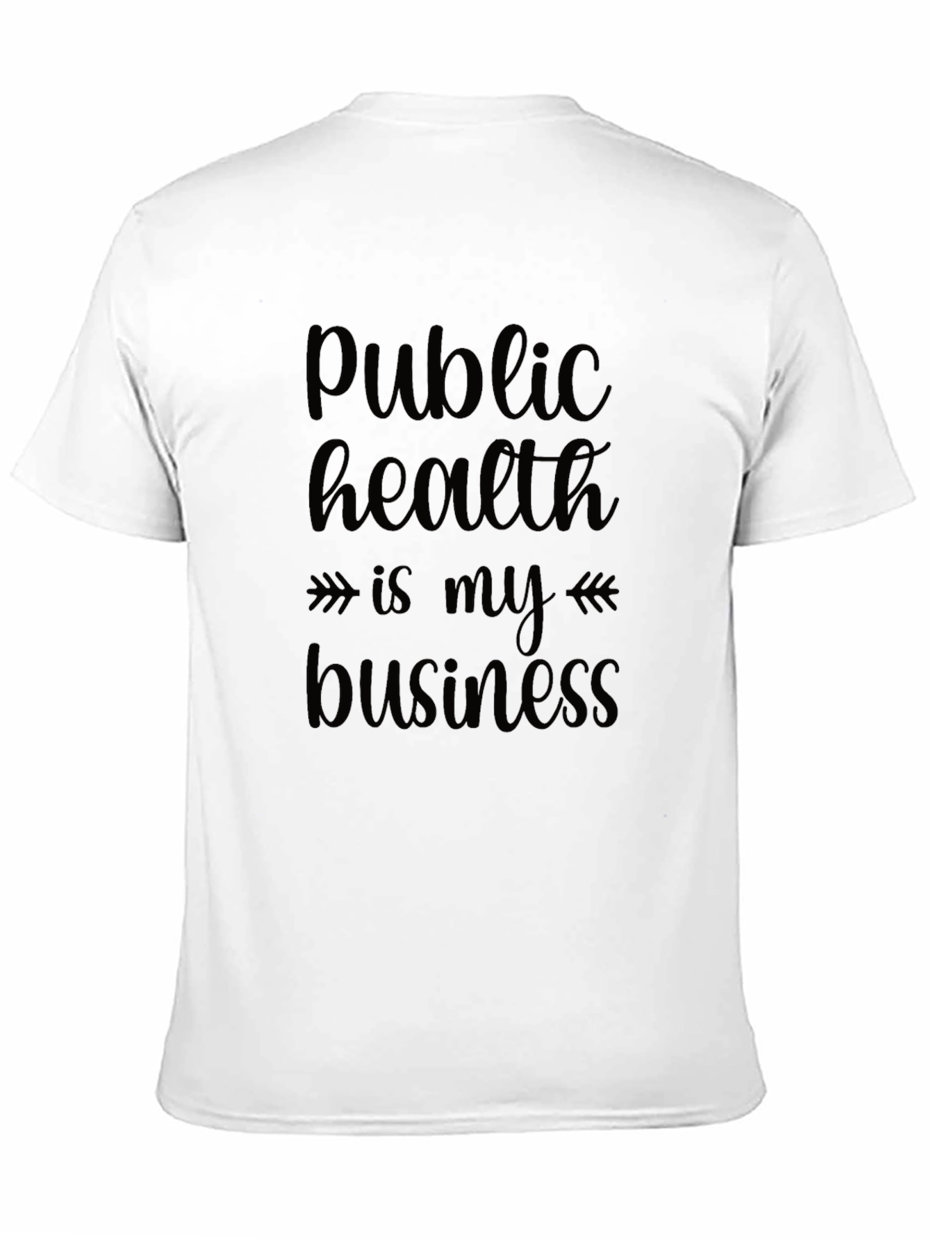 Public Health is My Business Black T-Shirt