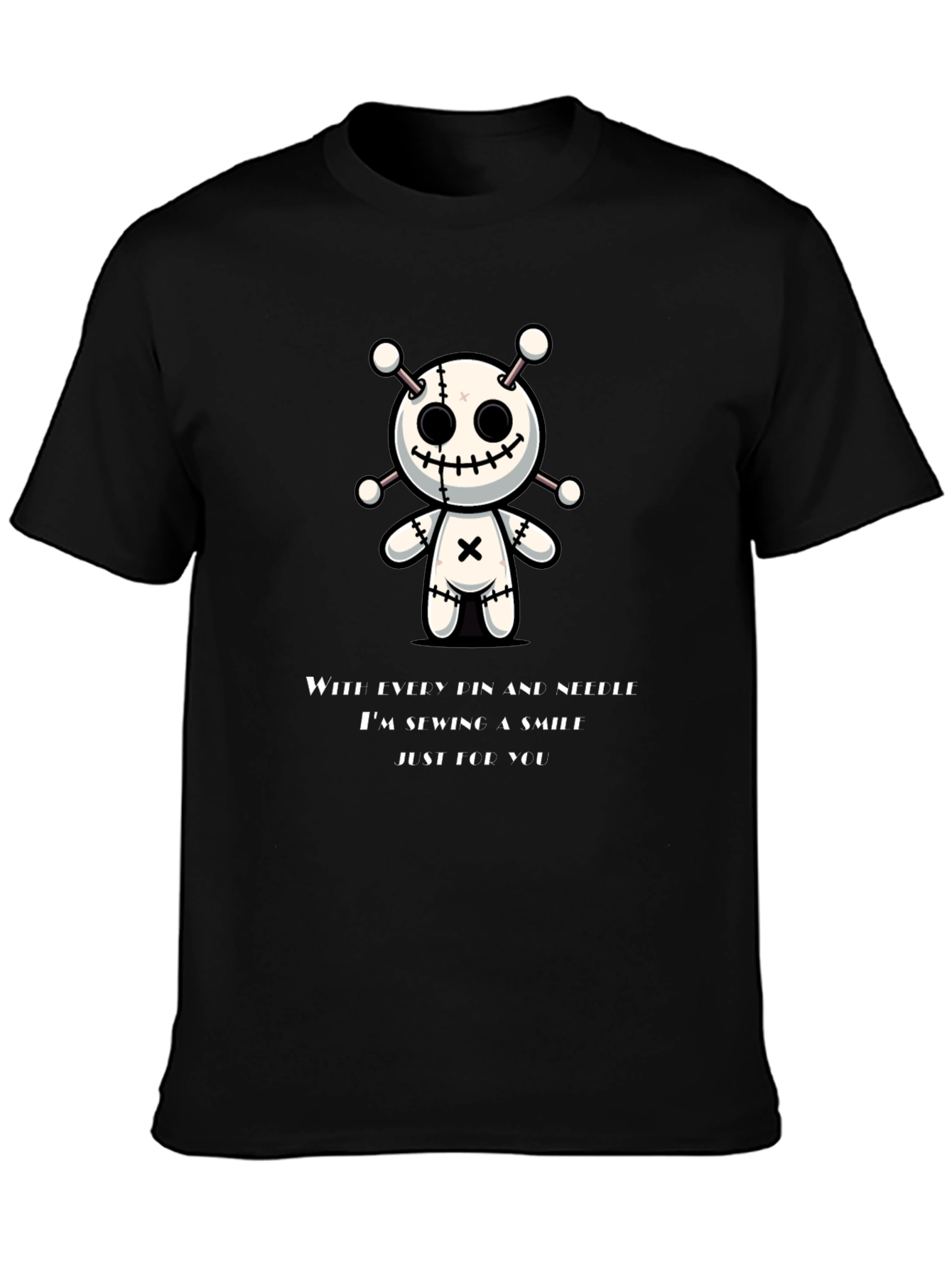 Voodoo Doll T-Shirt: Spooky Fun Tee