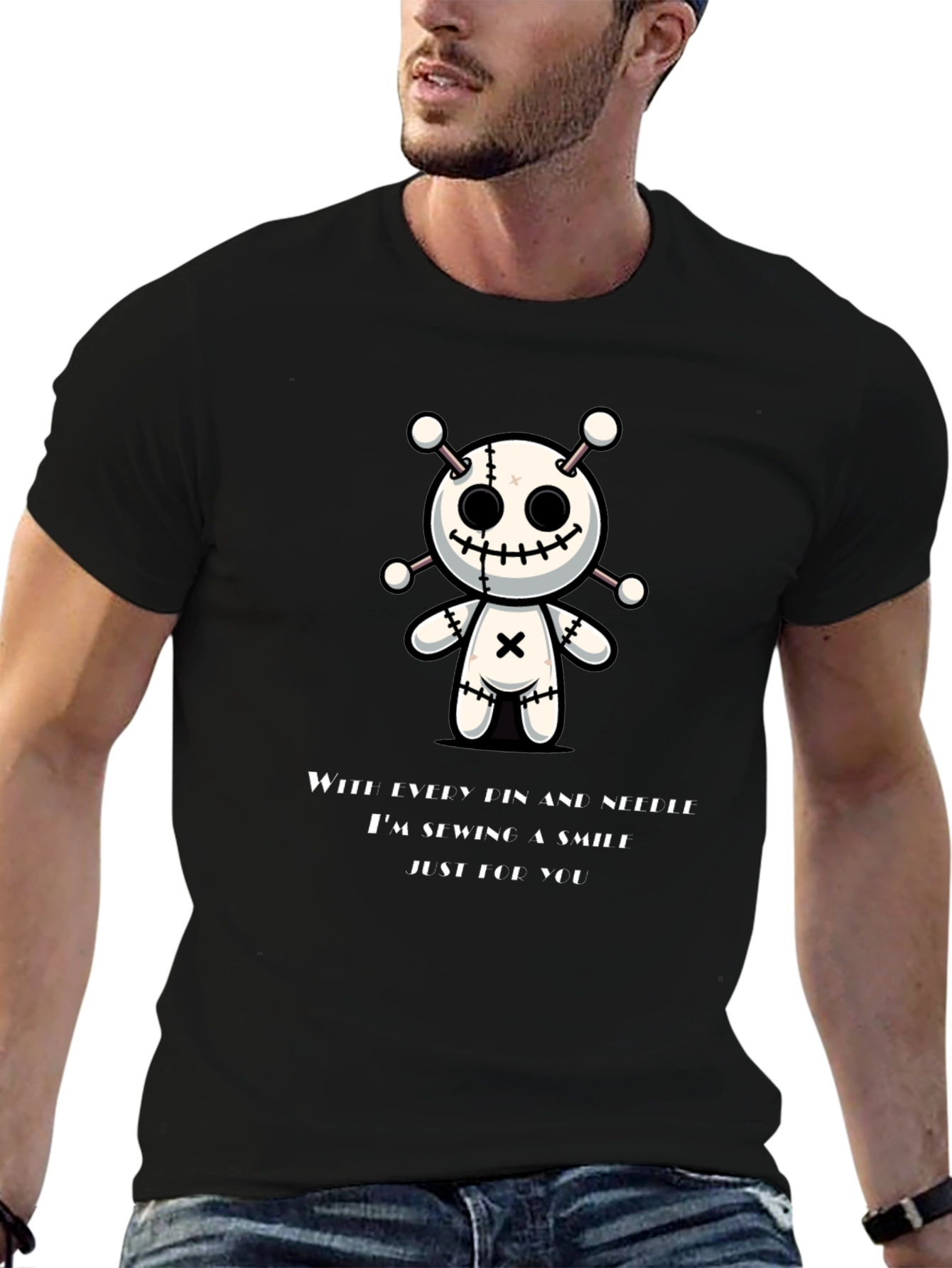 Voodoo Doll T-Shirt: Spooky Fun Tee