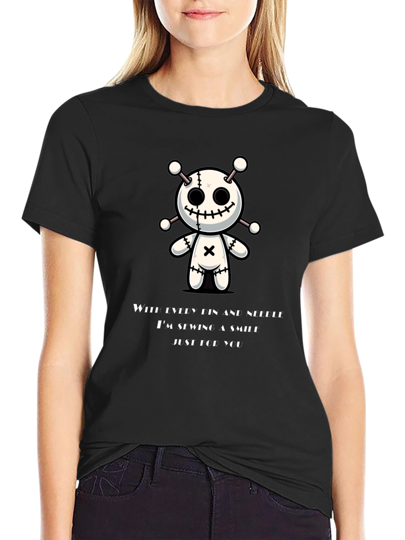 Voodoo Doll T-Shirt: Spooky Fun Tee