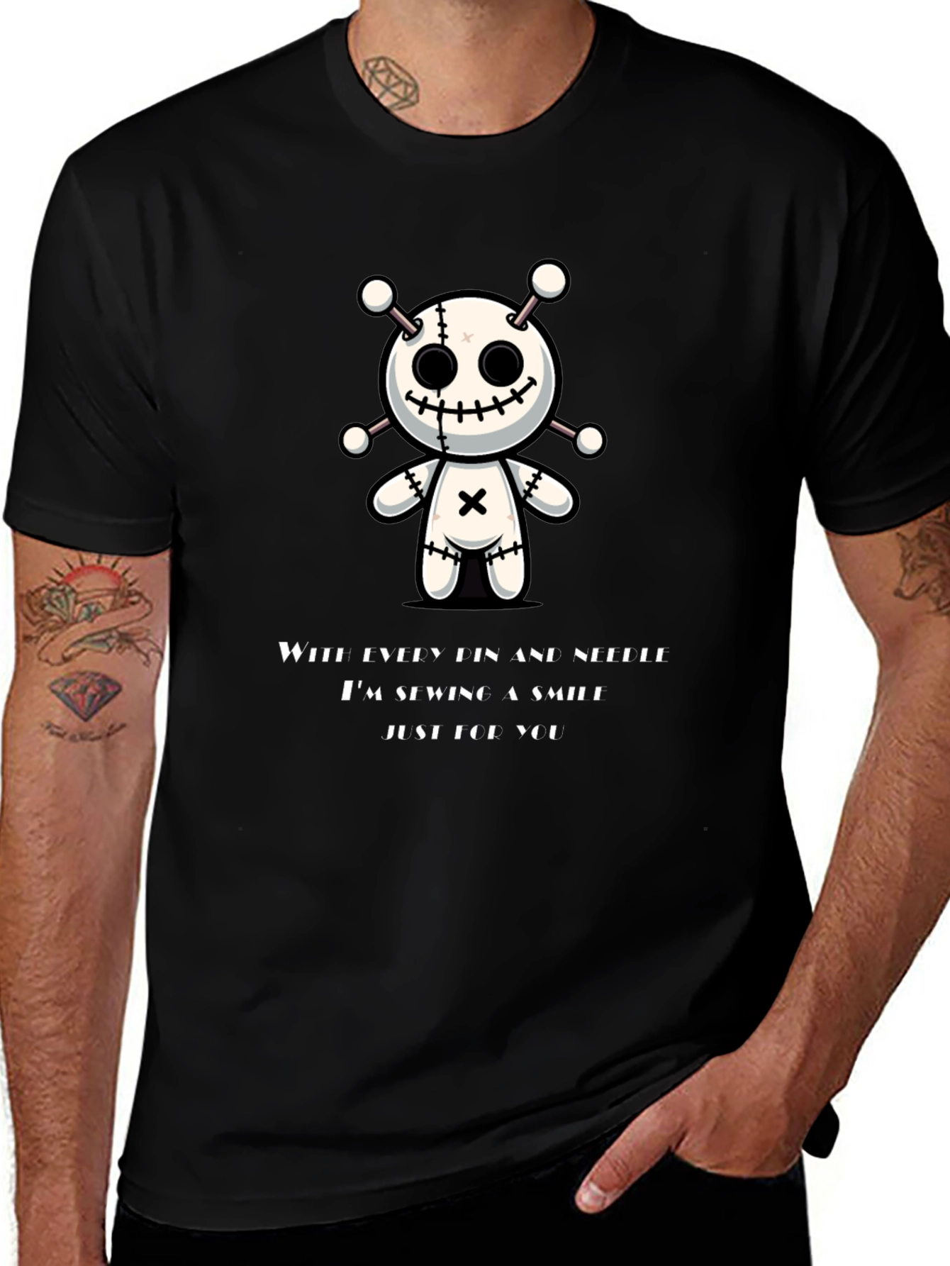 Voodoo Doll T-Shirt: Spooky Fun Tee