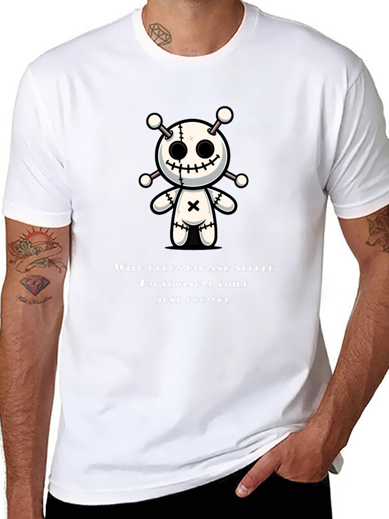 Voodoo Doll T-Shirt: Spooky Fun Tee