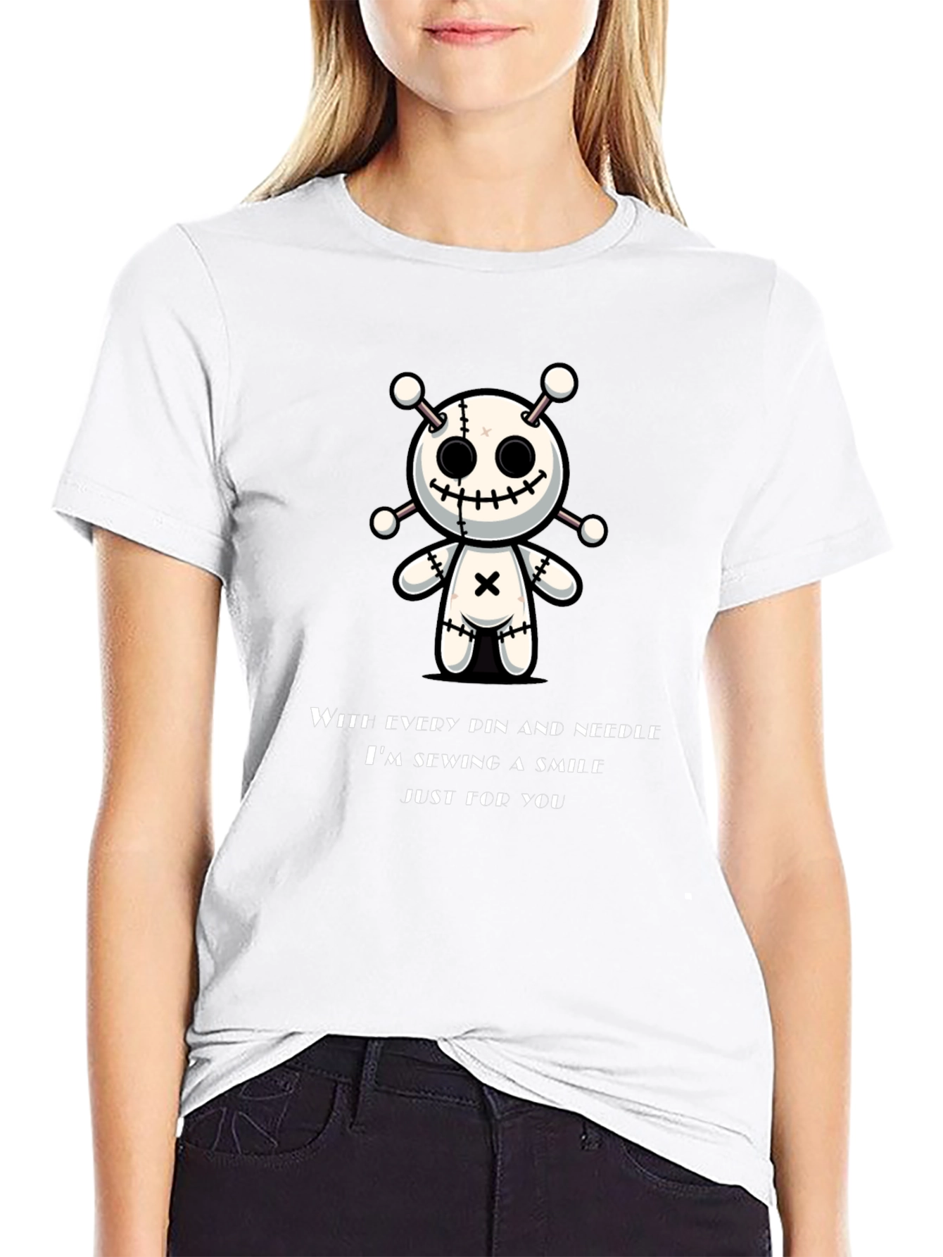 Voodoo Doll T-Shirt: Spooky Fun Tee
