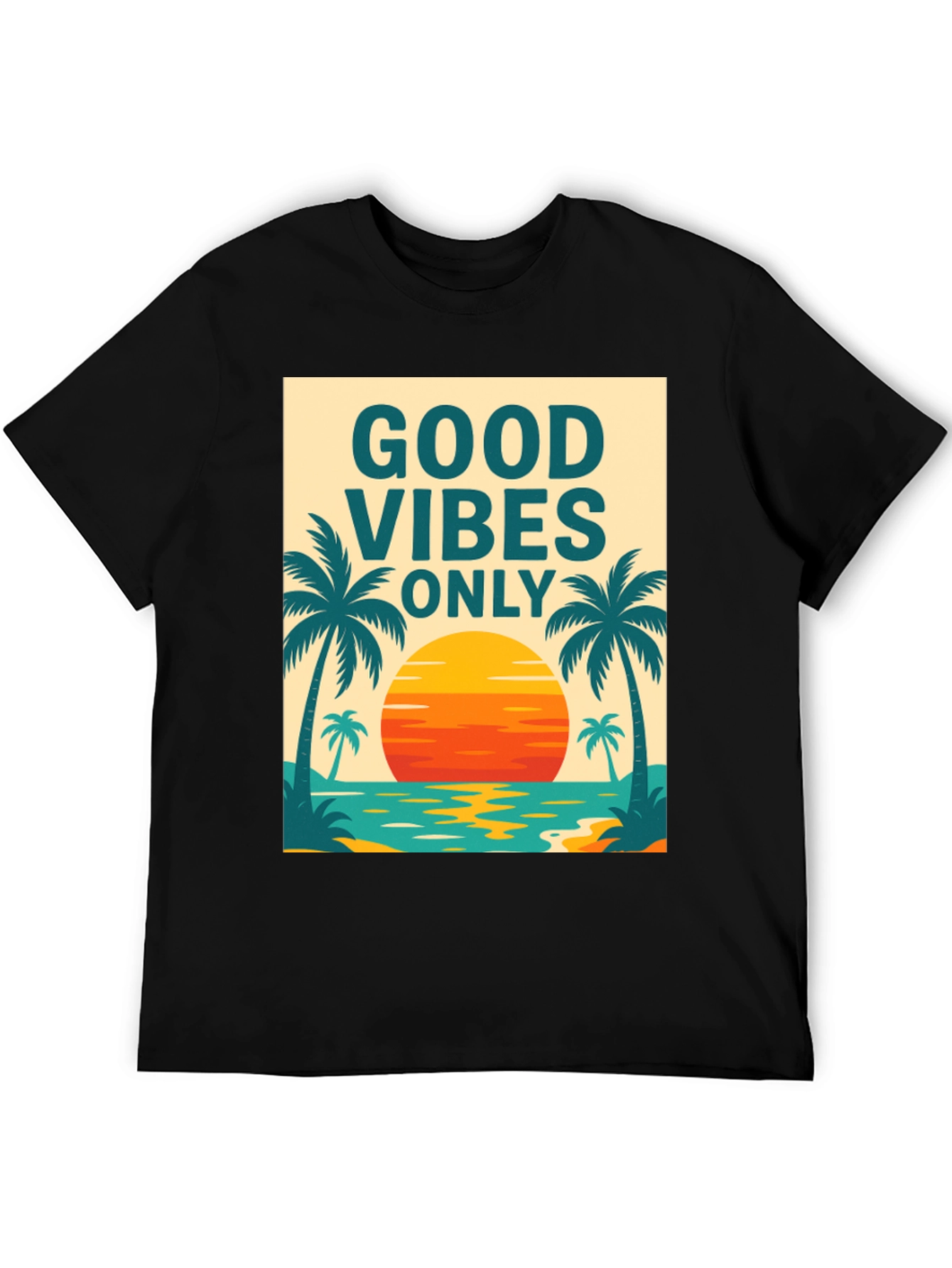 Good Vibes Only Graphic T-Shirt