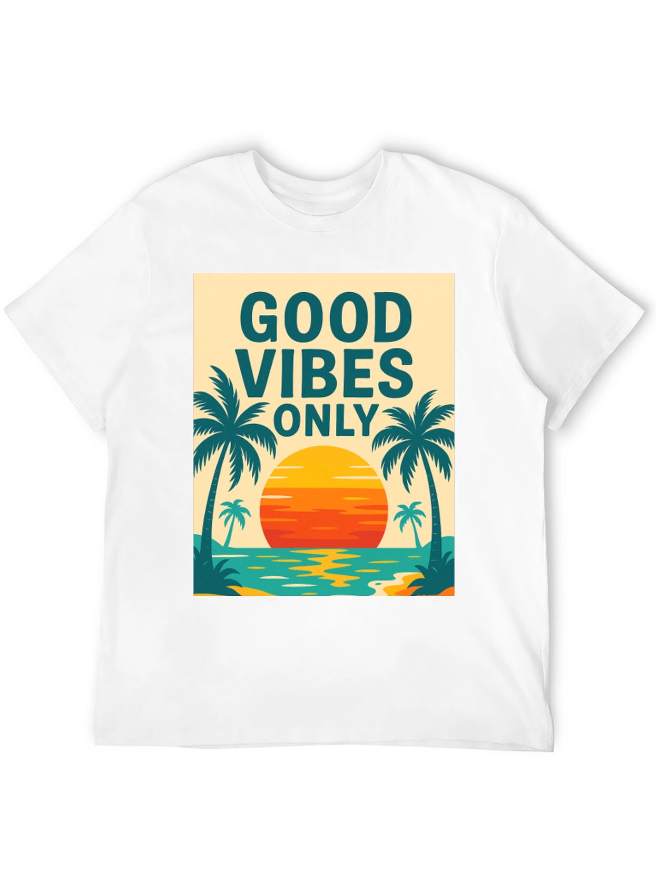 Good Vibes Only Graphic T-Shirt