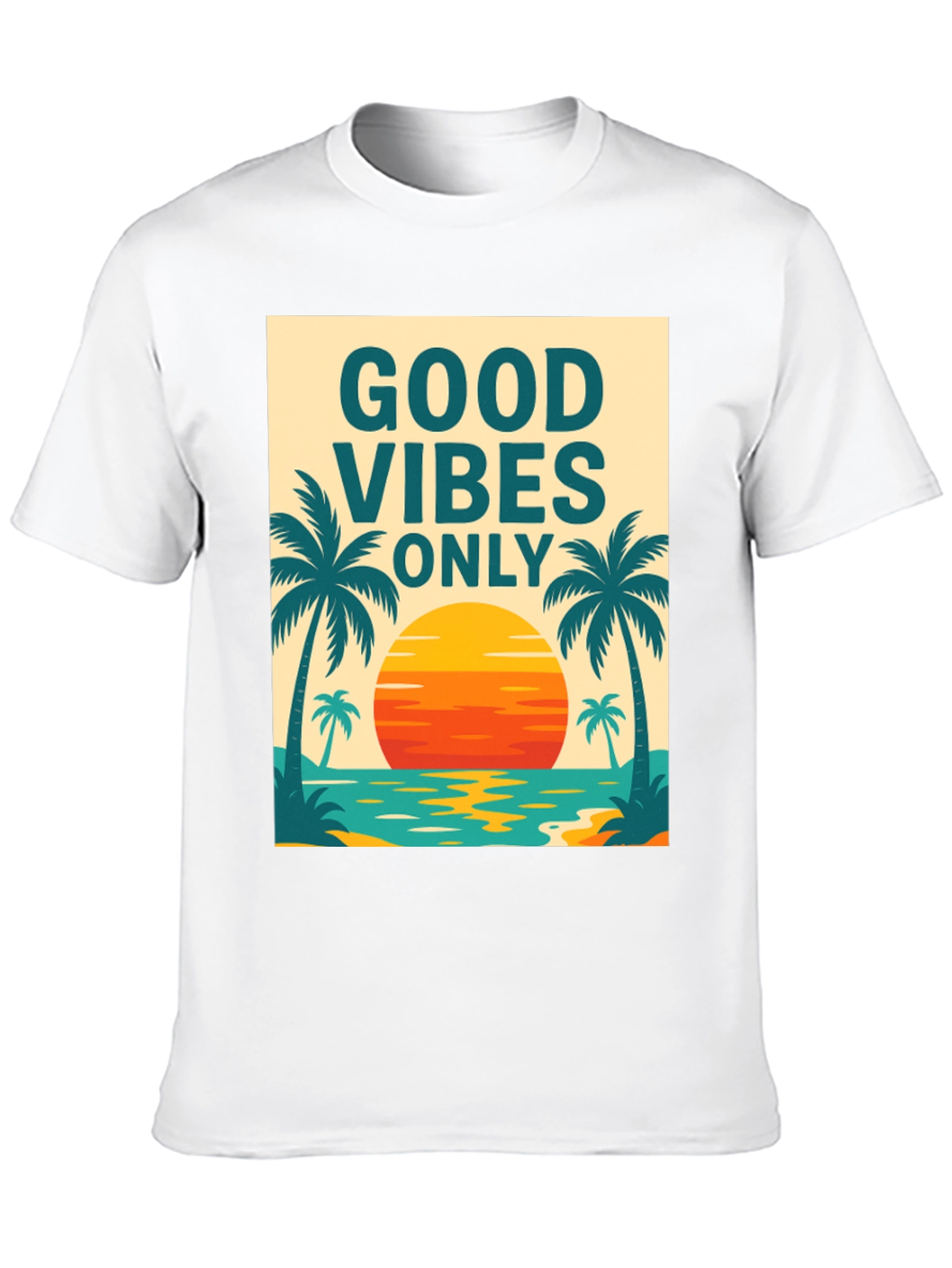 Good Vibes Only Graphic T-Shirt