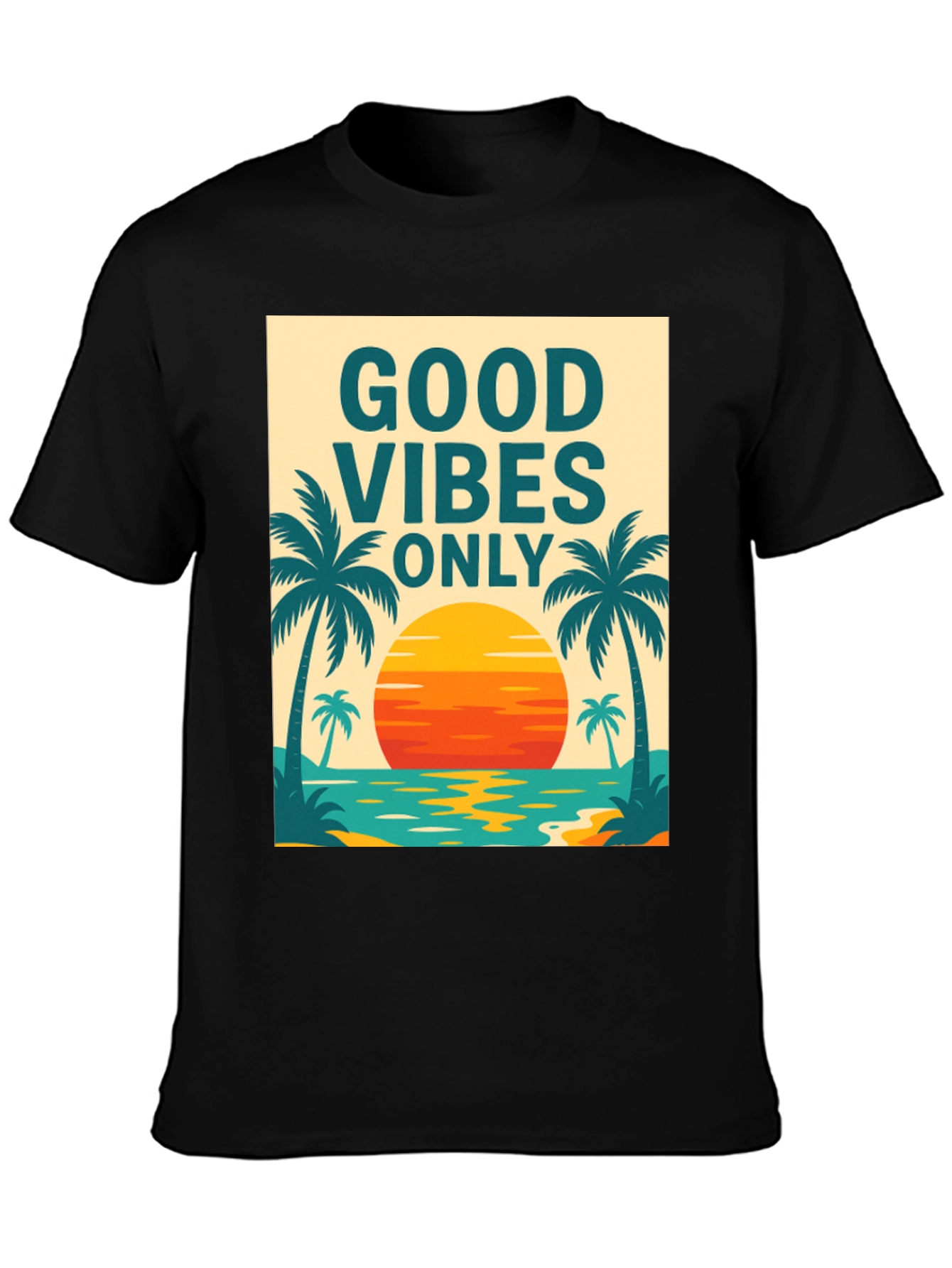 Good Vibes Only Graphic T-Shirt