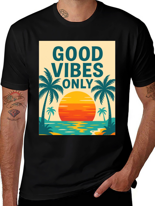 Good Vibes Only Graphic T-Shirt