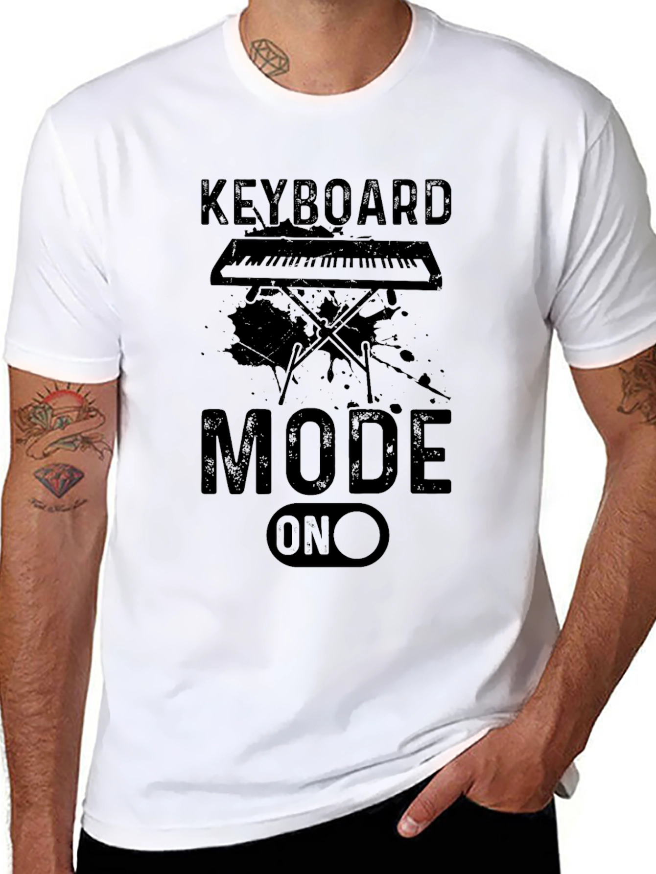 Keyboard Mode ON Graphic T-Shirt