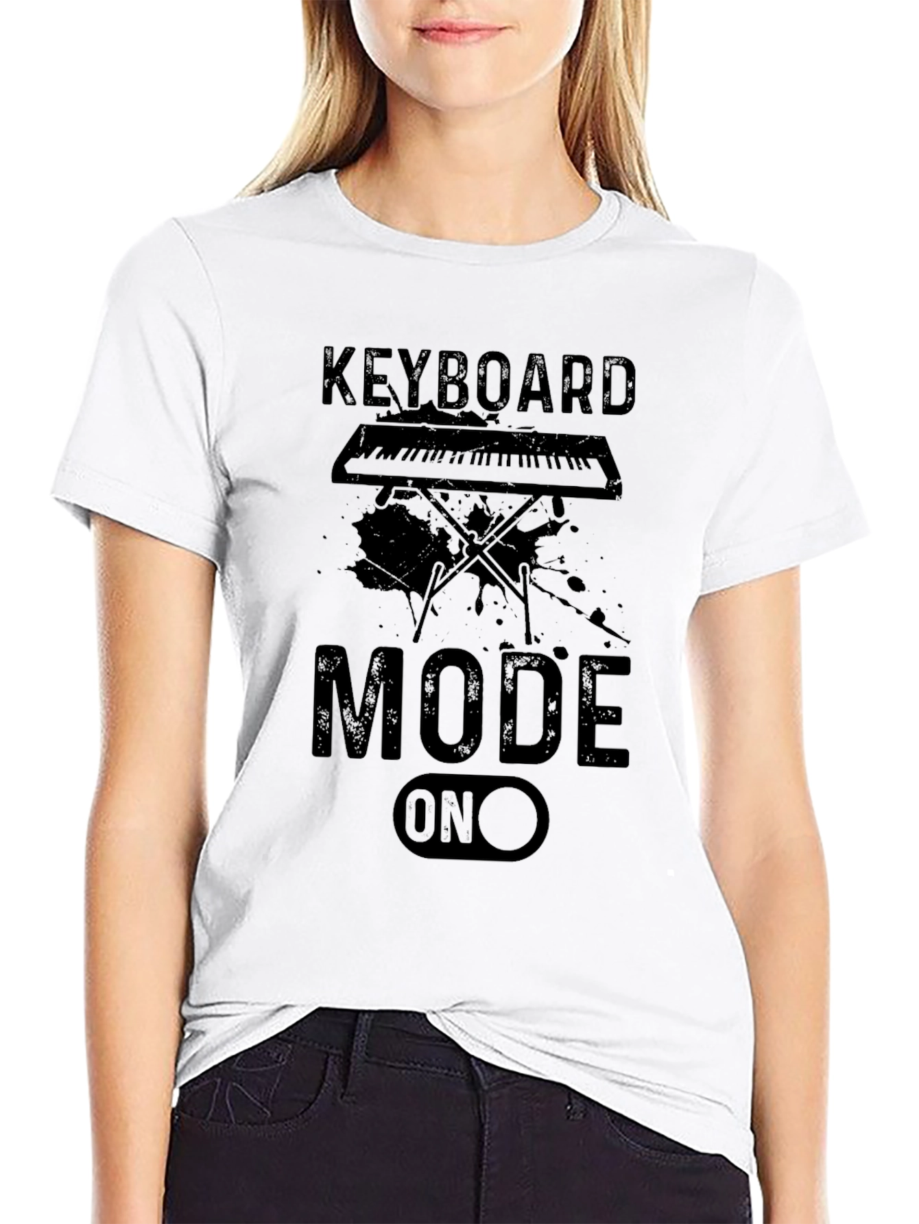 Keyboard Mode ON Graphic T-Shirt