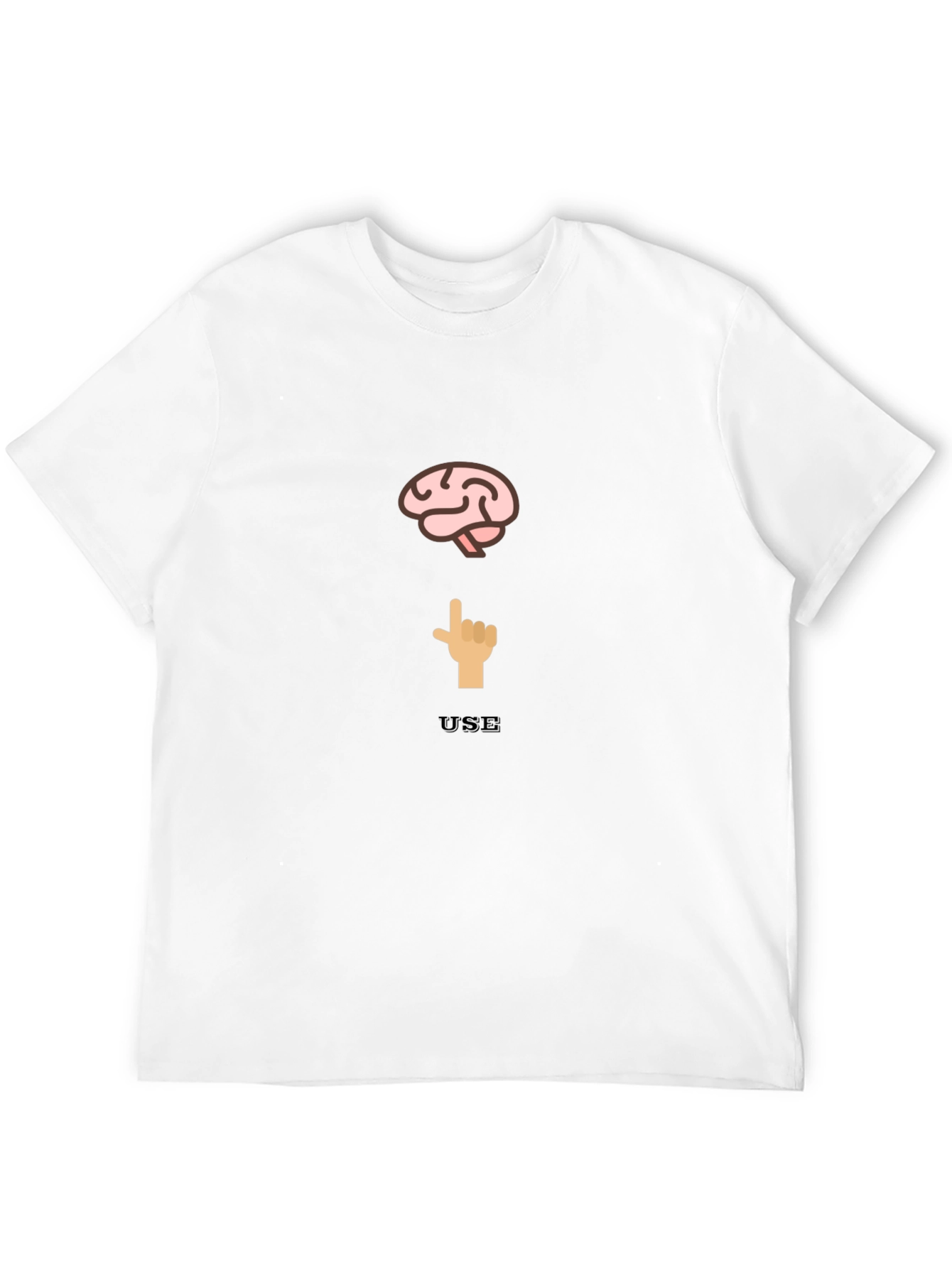 Use Your Brain T-Shirt - Clever Graphic Tee