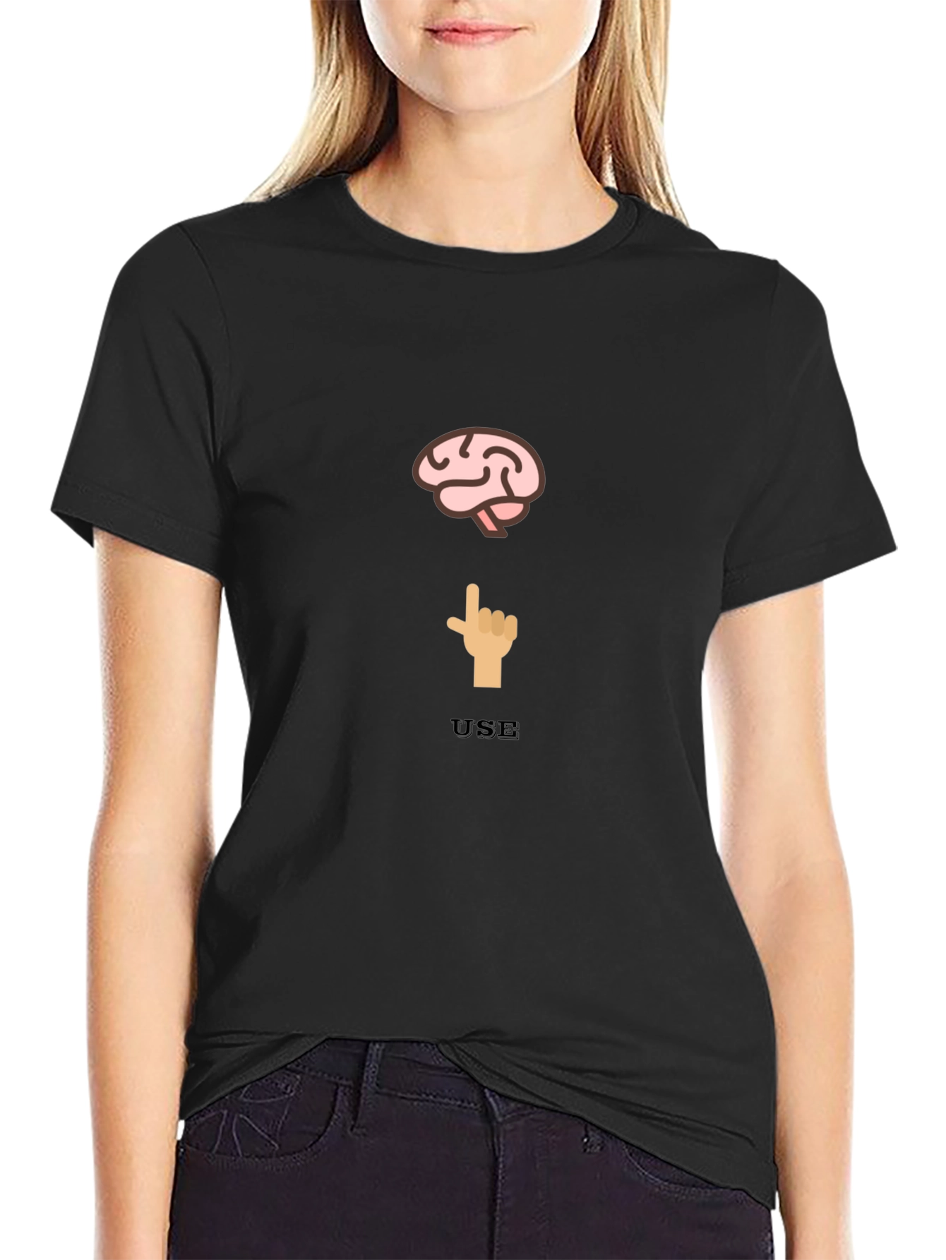 Use Your Brain T-Shirt - Clever Graphic Tee