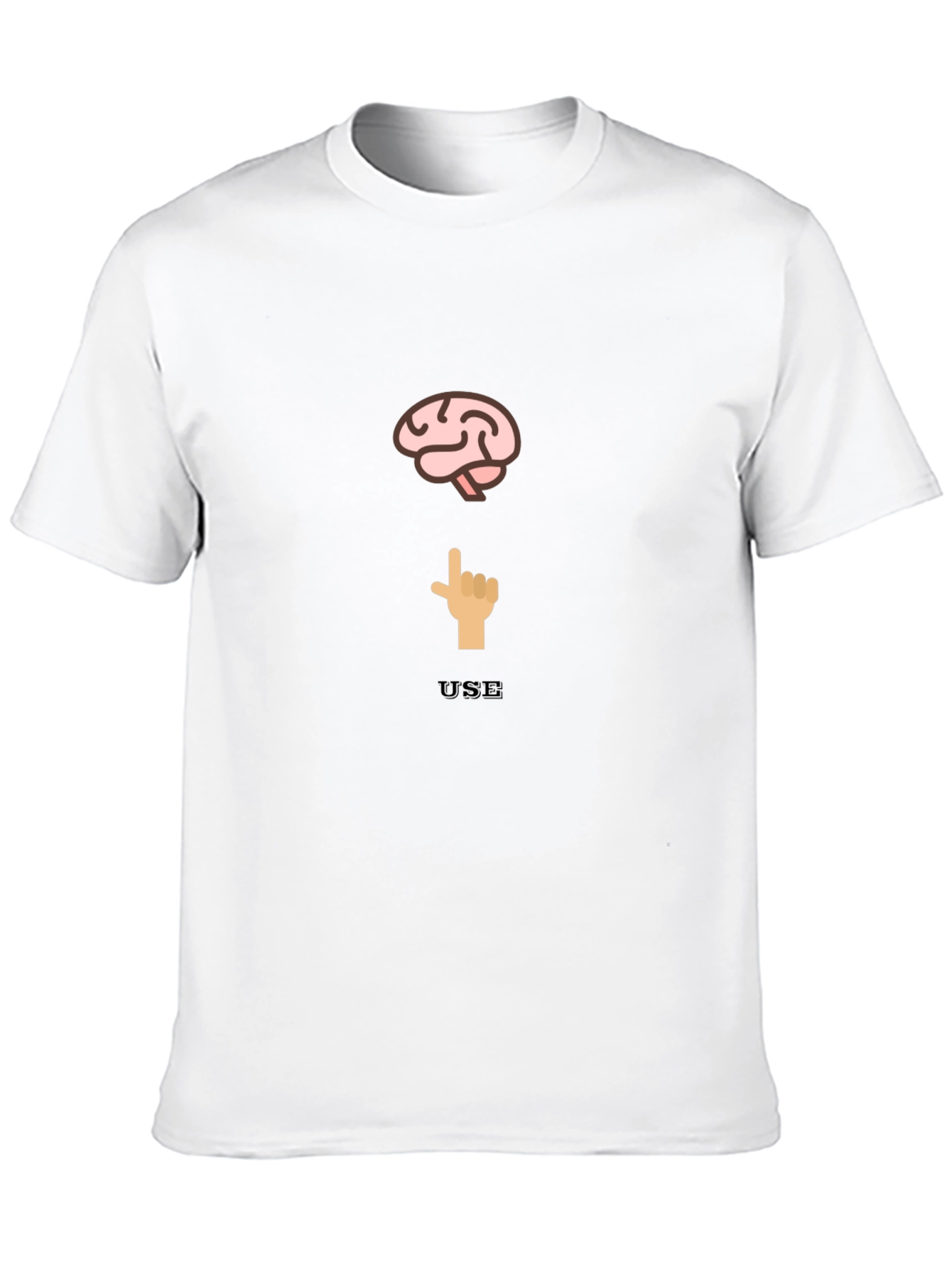 Use Your Brain T-Shirt - Clever Graphic Tee