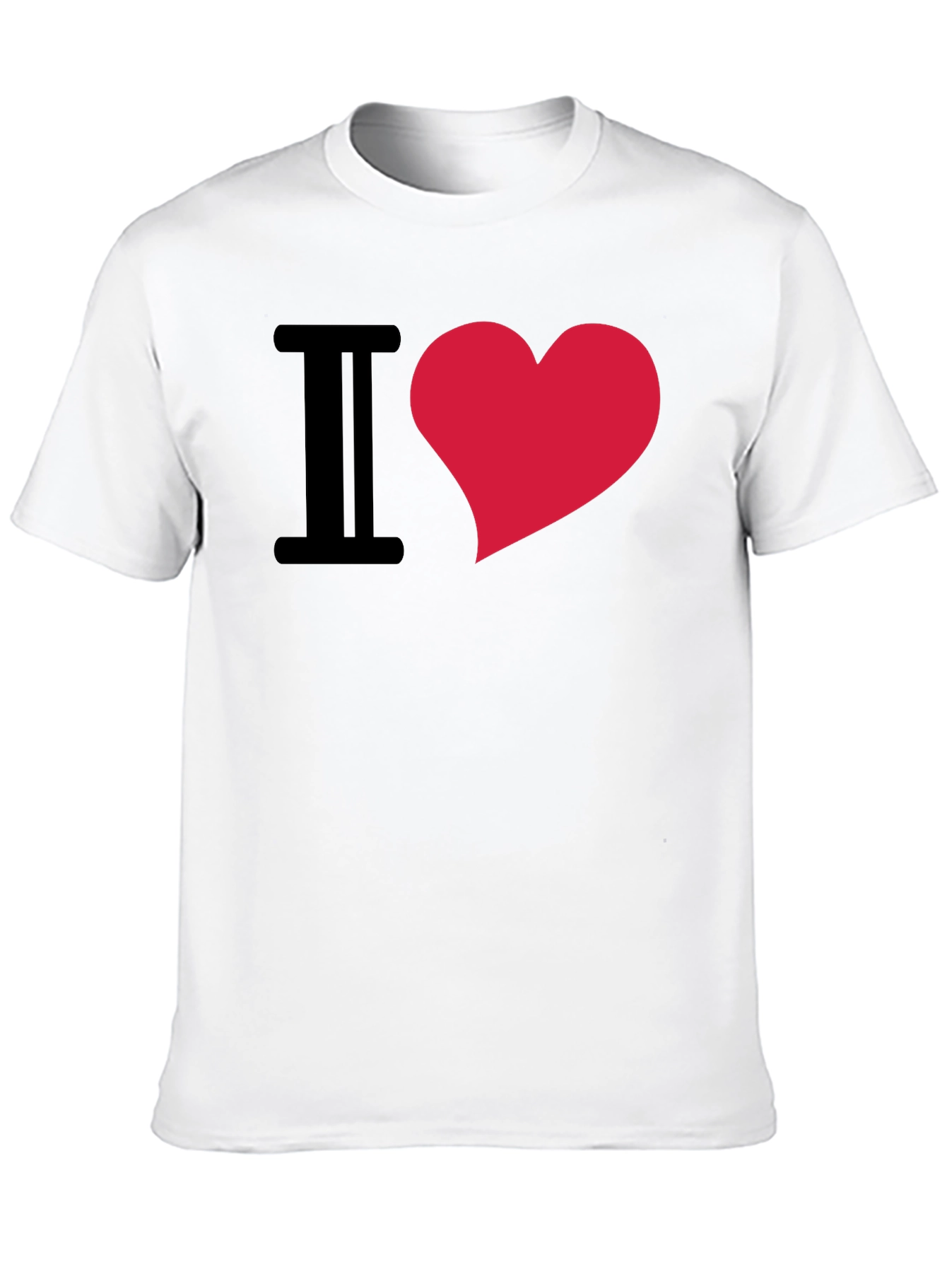 I Heart Graphic Tee - Trendy & Comfortable
