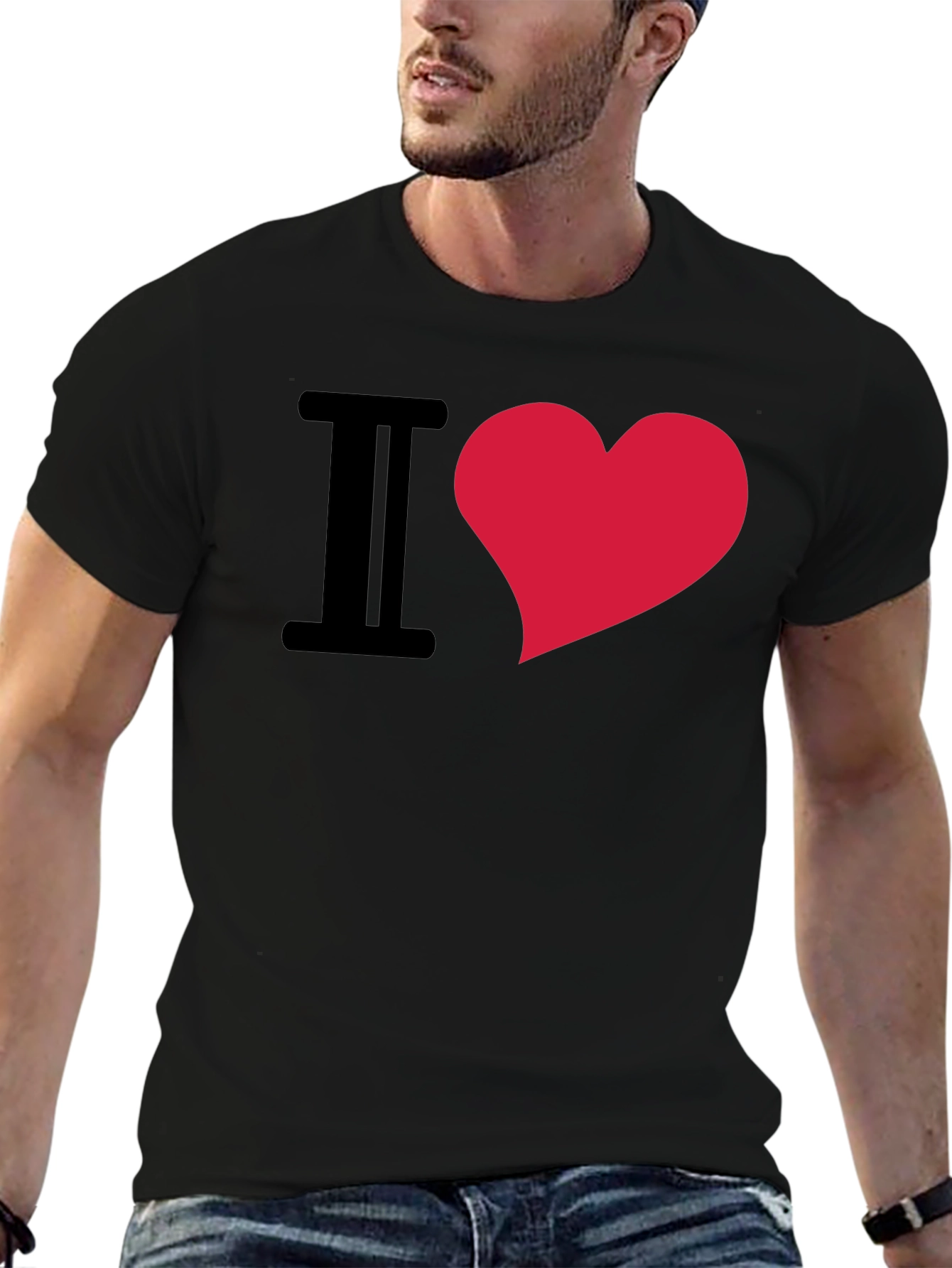 I Heart Graphic Tee - Trendy & Comfortable