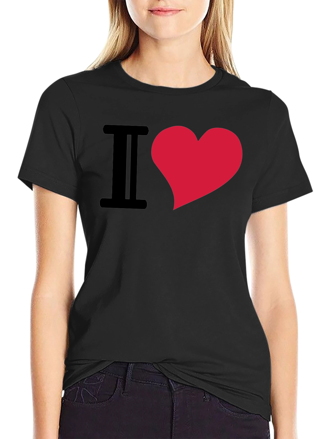I Heart Graphic Tee - Trendy & Comfortable