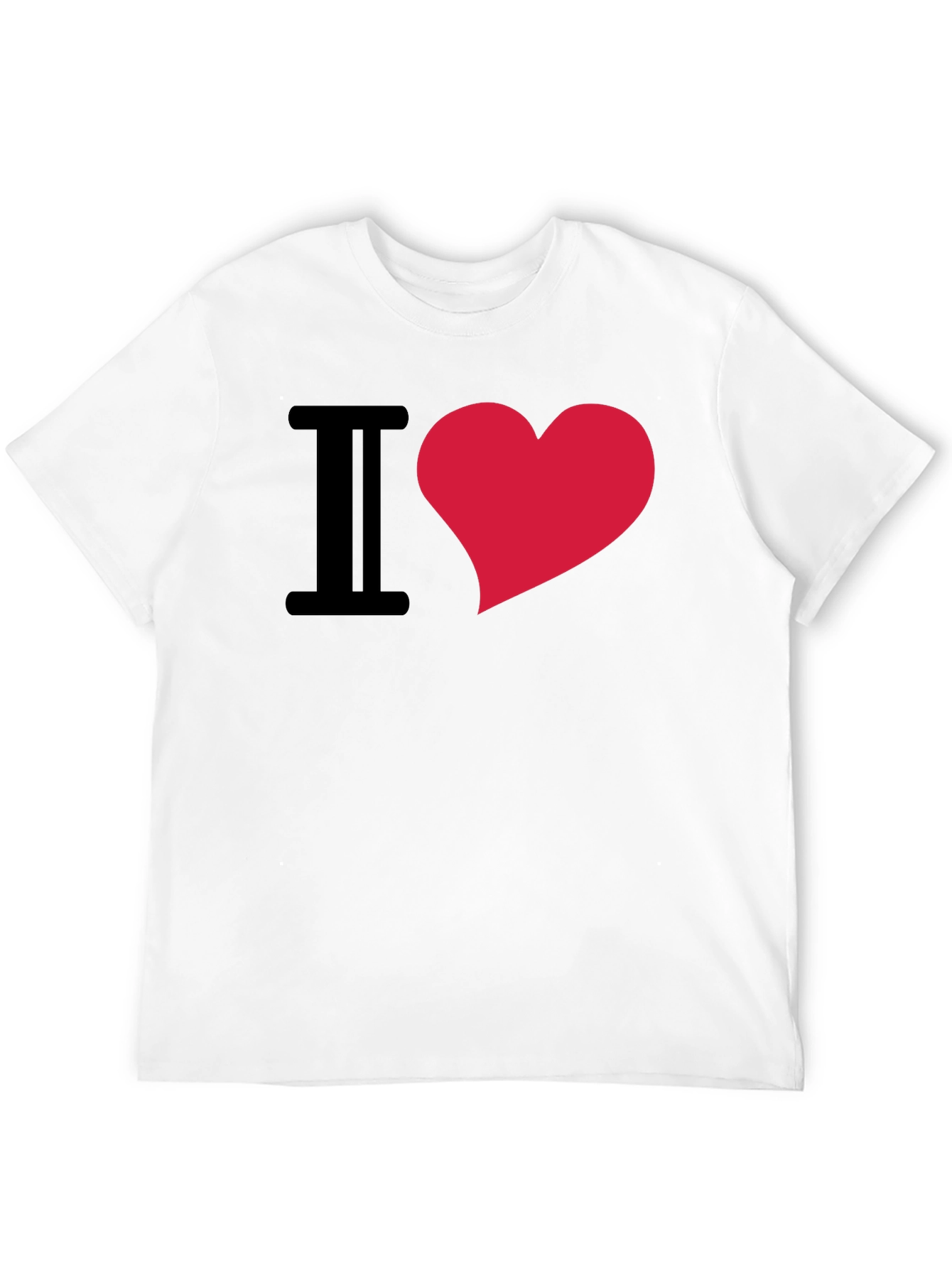 I Heart Graphic Tee - Trendy & Comfortable