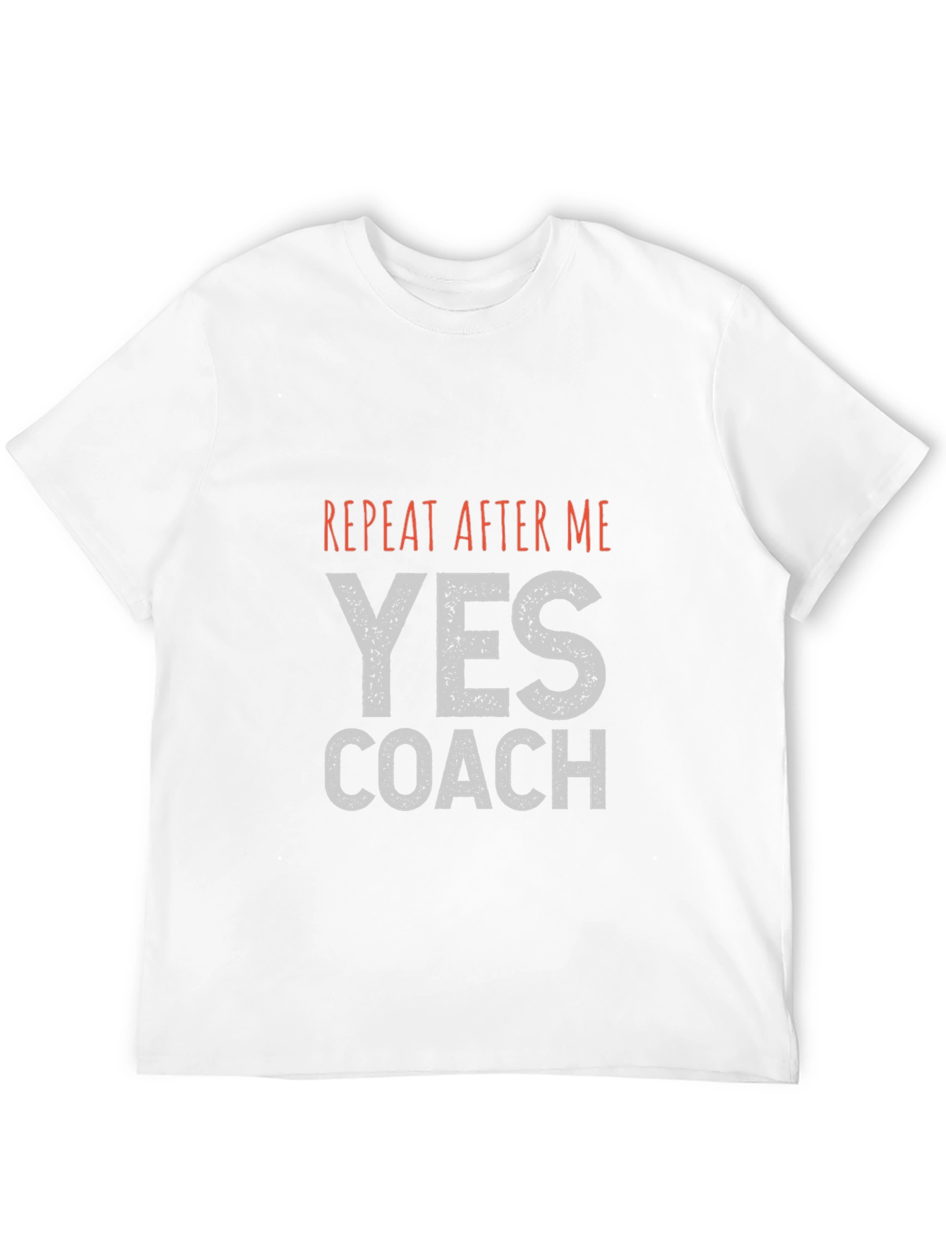 Yes Coach Graphic Tee - Black Cotton T-Shirt