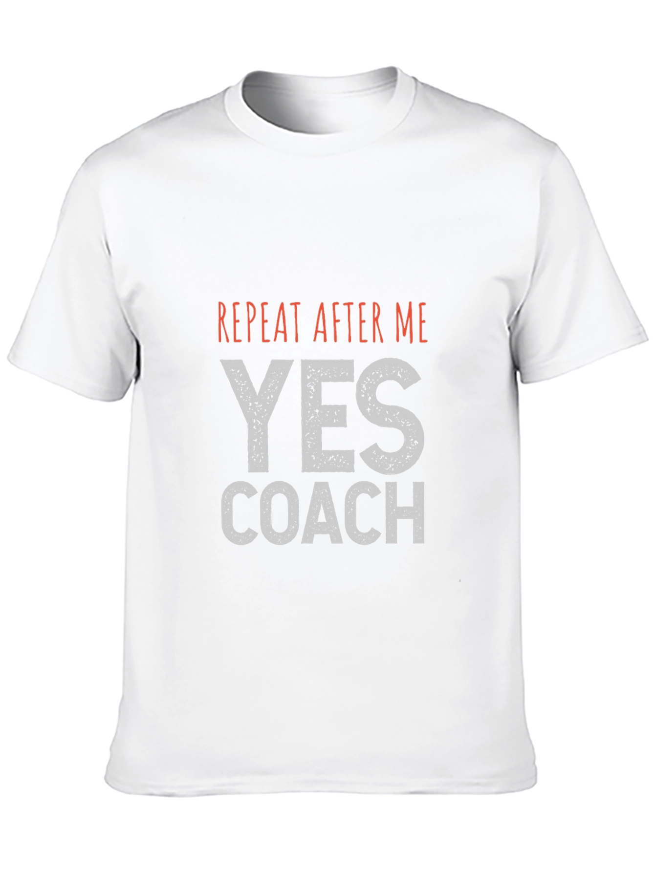 Yes Coach Graphic Tee - Black Cotton T-Shirt