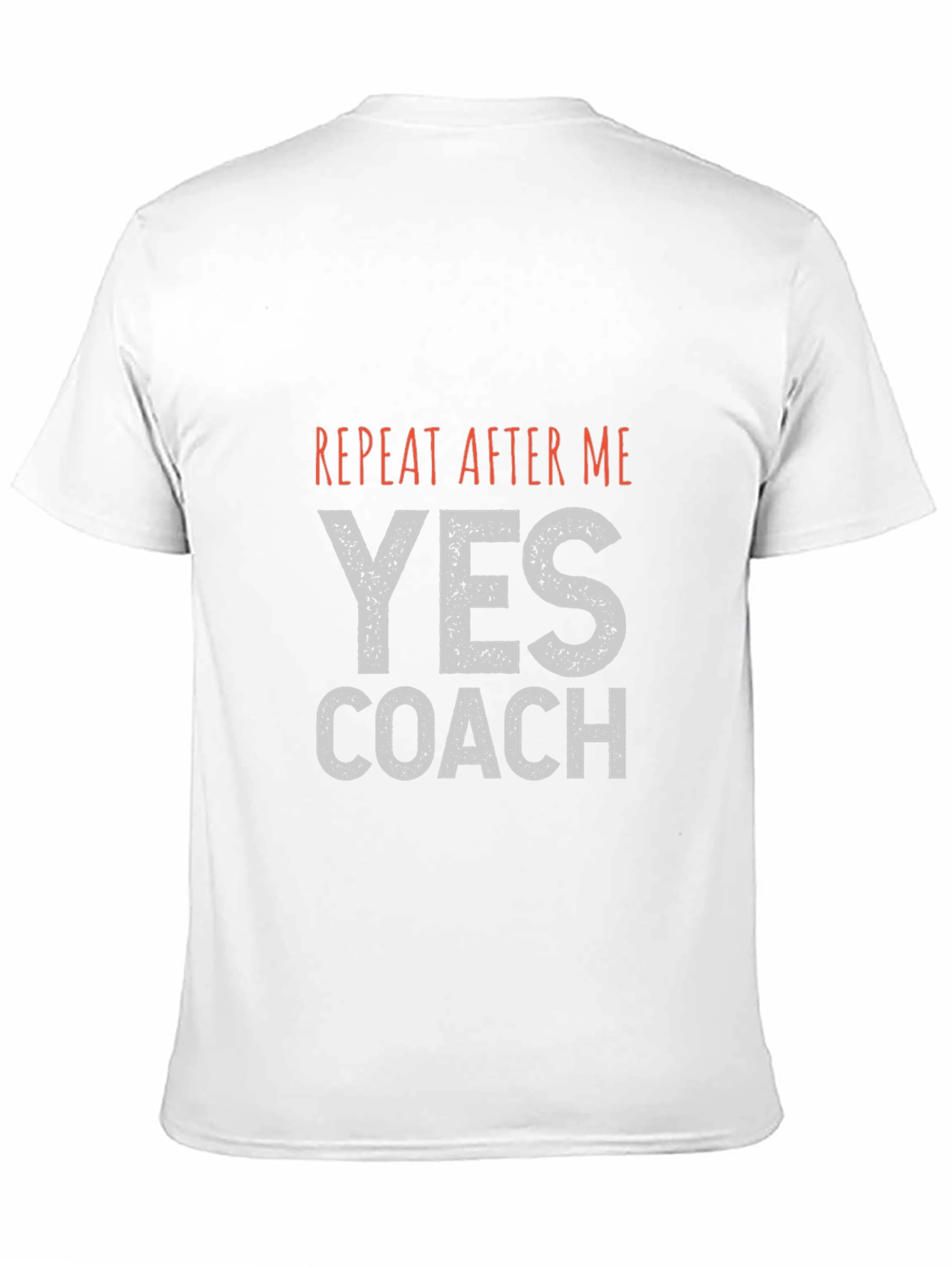 Yes Coach Graphic Tee - Black Cotton T-Shirt