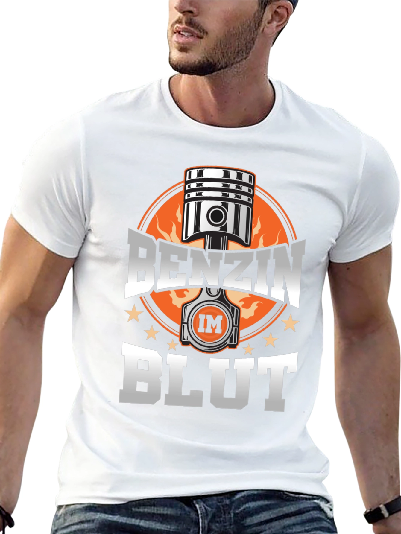 Benzin Blut Graphic Tee - Auto Enthusiast Apparel