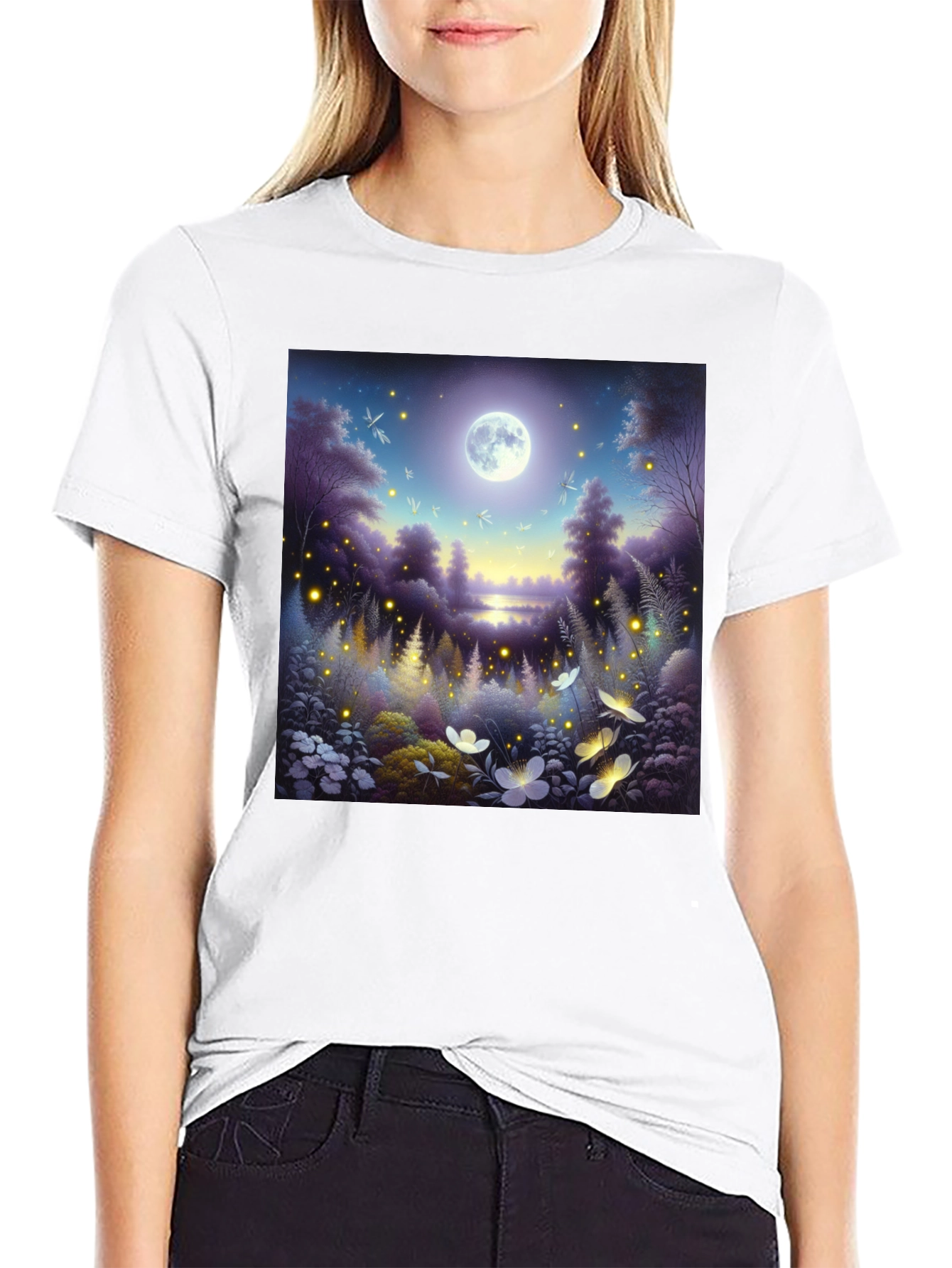 Enchanted Forest Moon T-Shirt