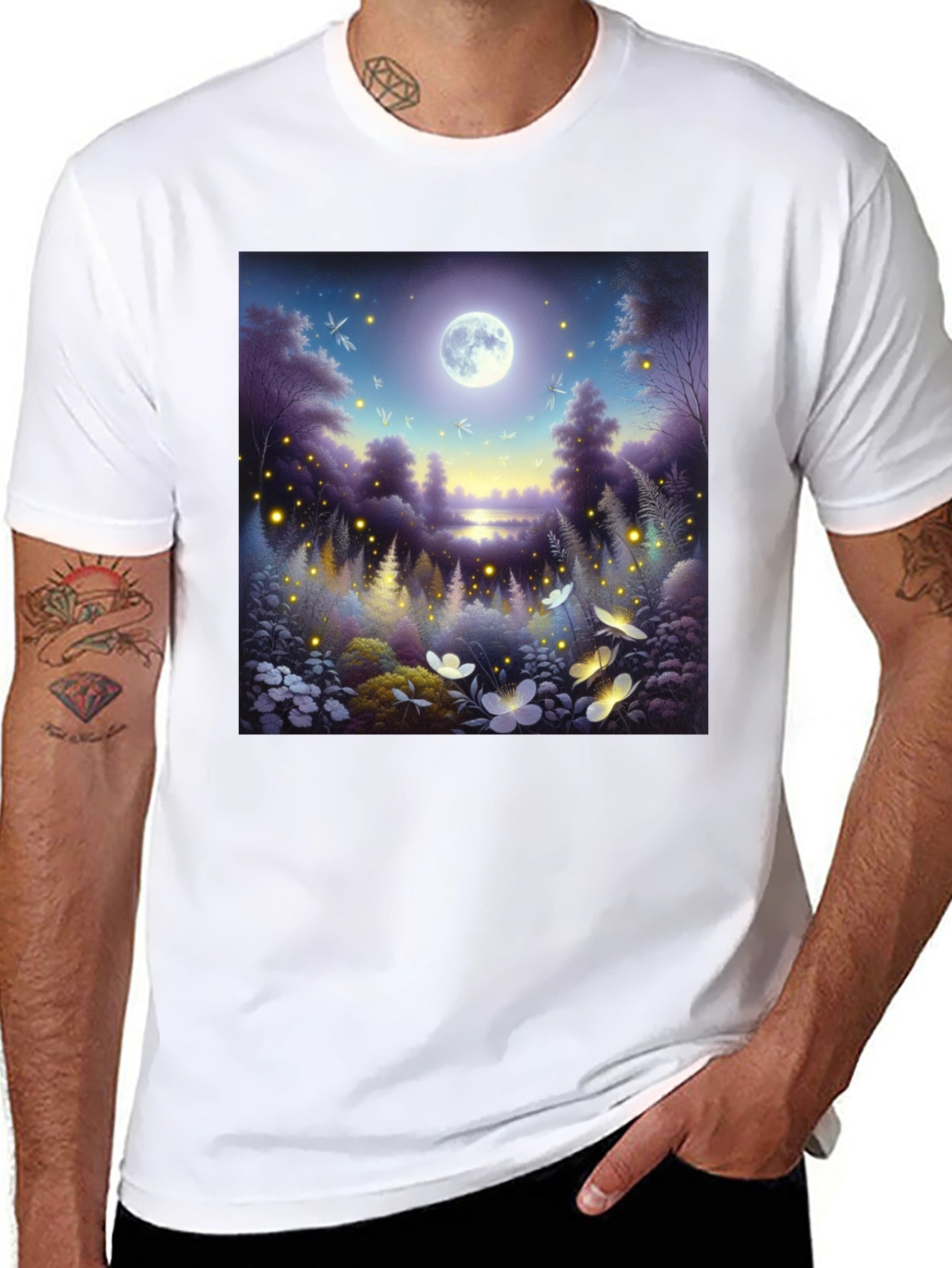 Enchanted Forest Moon T-Shirt