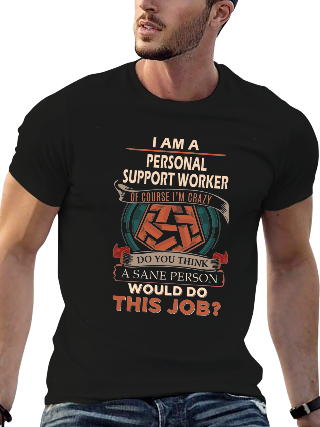 Personal Support Worker Graphic T-Shirt