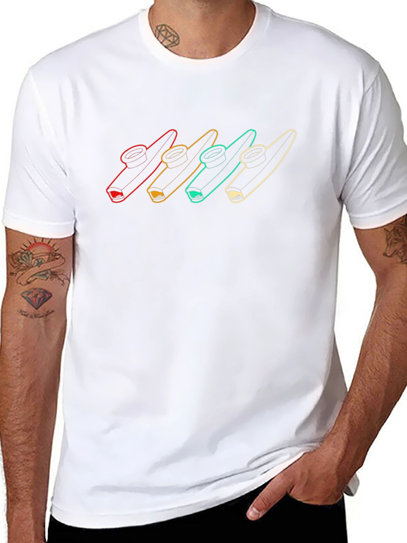 Retro Kazoo T-Shirt - Musical Novelty Tee