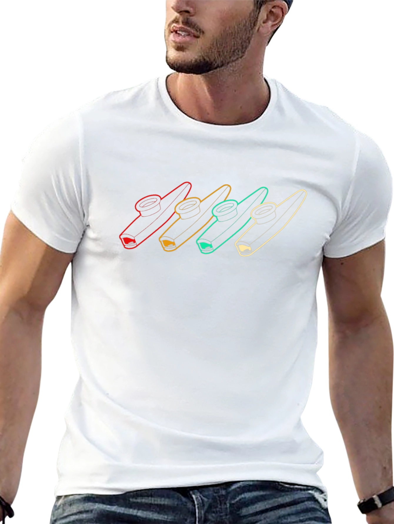 Retro Kazoo T-Shirt - Musical Novelty Tee