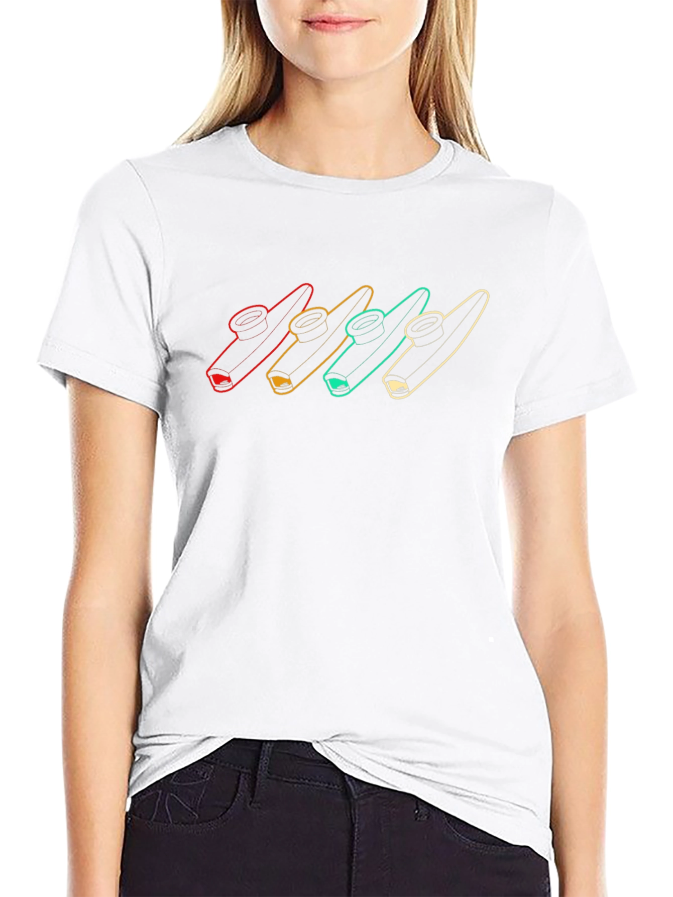 Retro Kazoo T-Shirt - Musical Novelty Tee