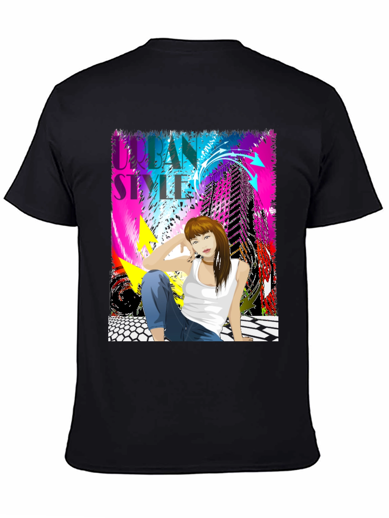 Urban Style Graphic Tee - Modern Streetwear Design