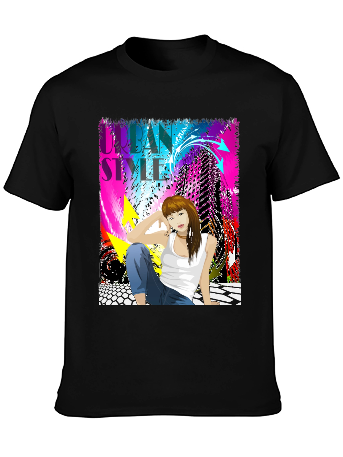 Urban Style Graphic Tee - Modern Streetwear Design