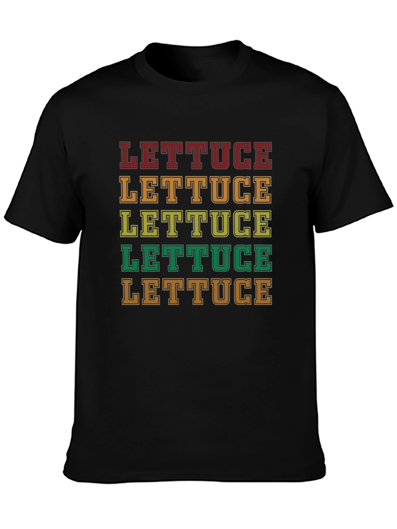 Lettuce Retro T-Shirt - Bold Graphic Tee