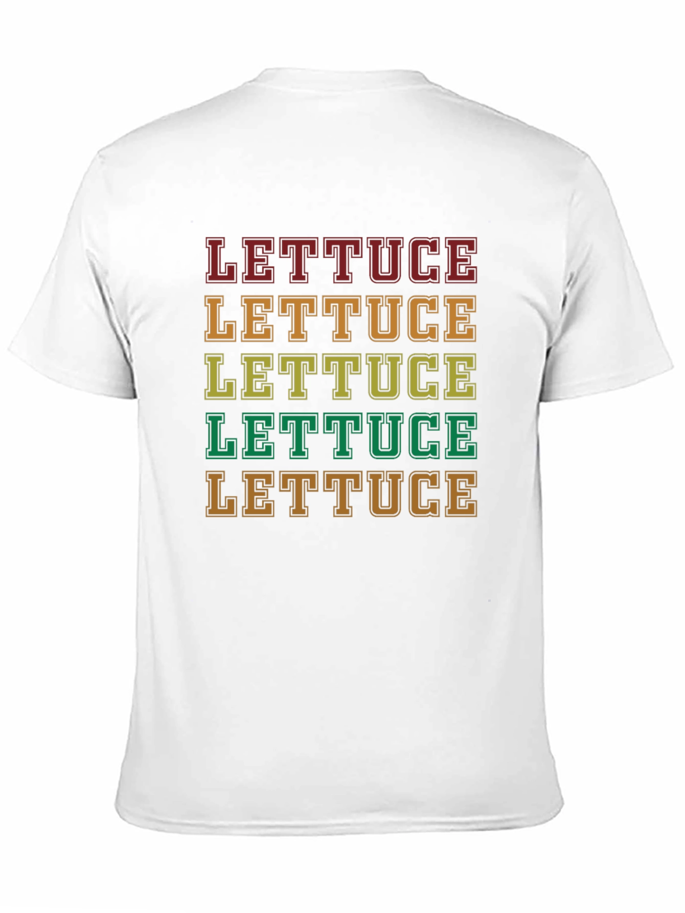 Lettuce Retro T-Shirt - Bold Graphic Tee