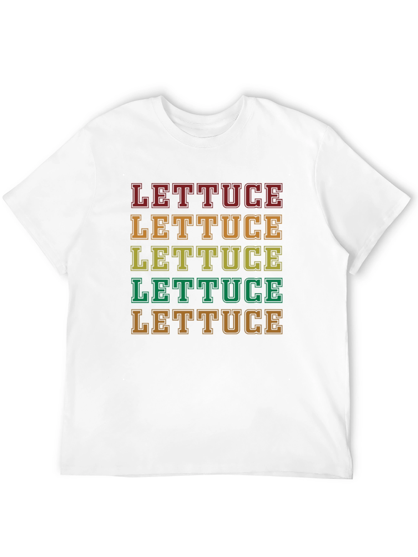 Lettuce Retro T-Shirt - Bold Graphic Tee