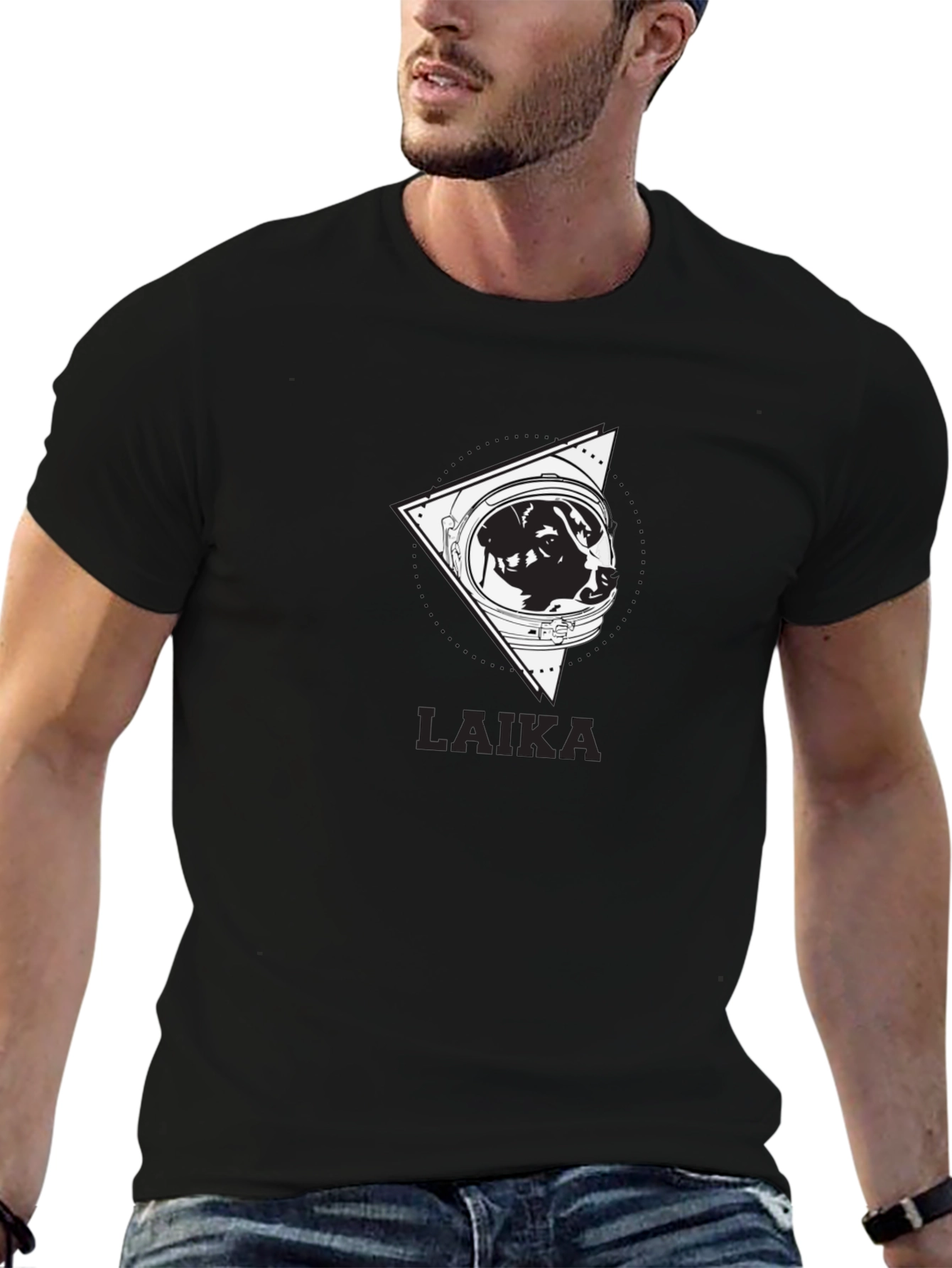 Laika Space Dog Graphic Tee - Unisex