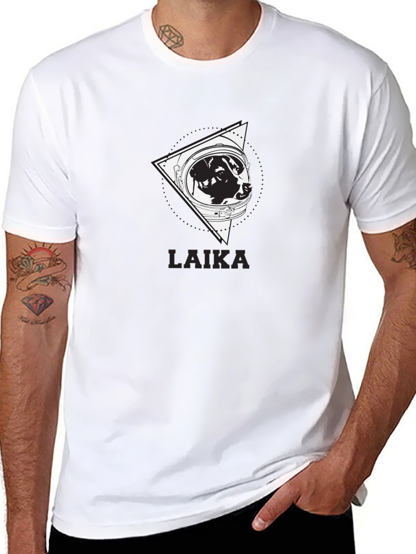Laika Space Dog Graphic Tee - Unisex