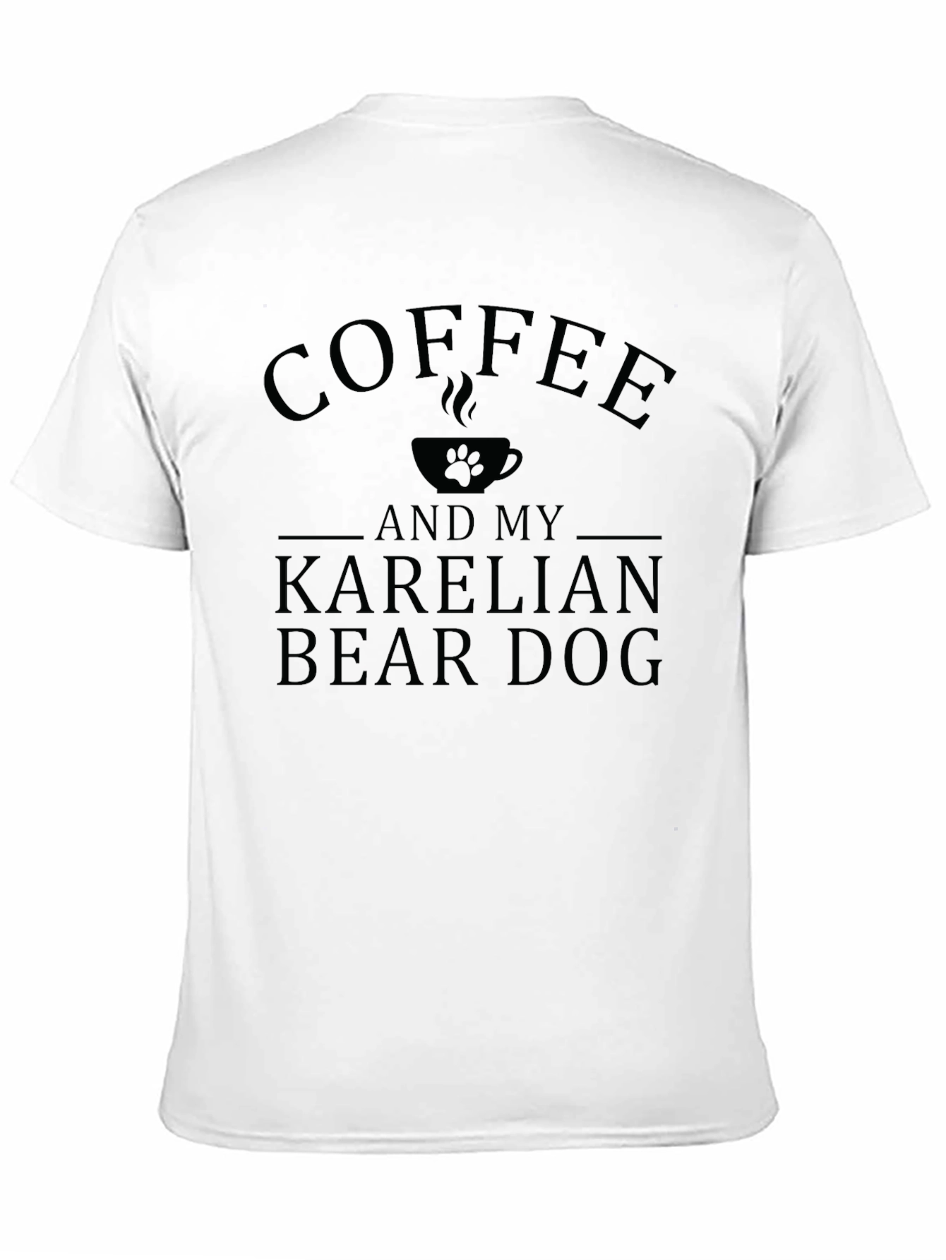 Coffee & Karelian Bear Dog T-Shirt