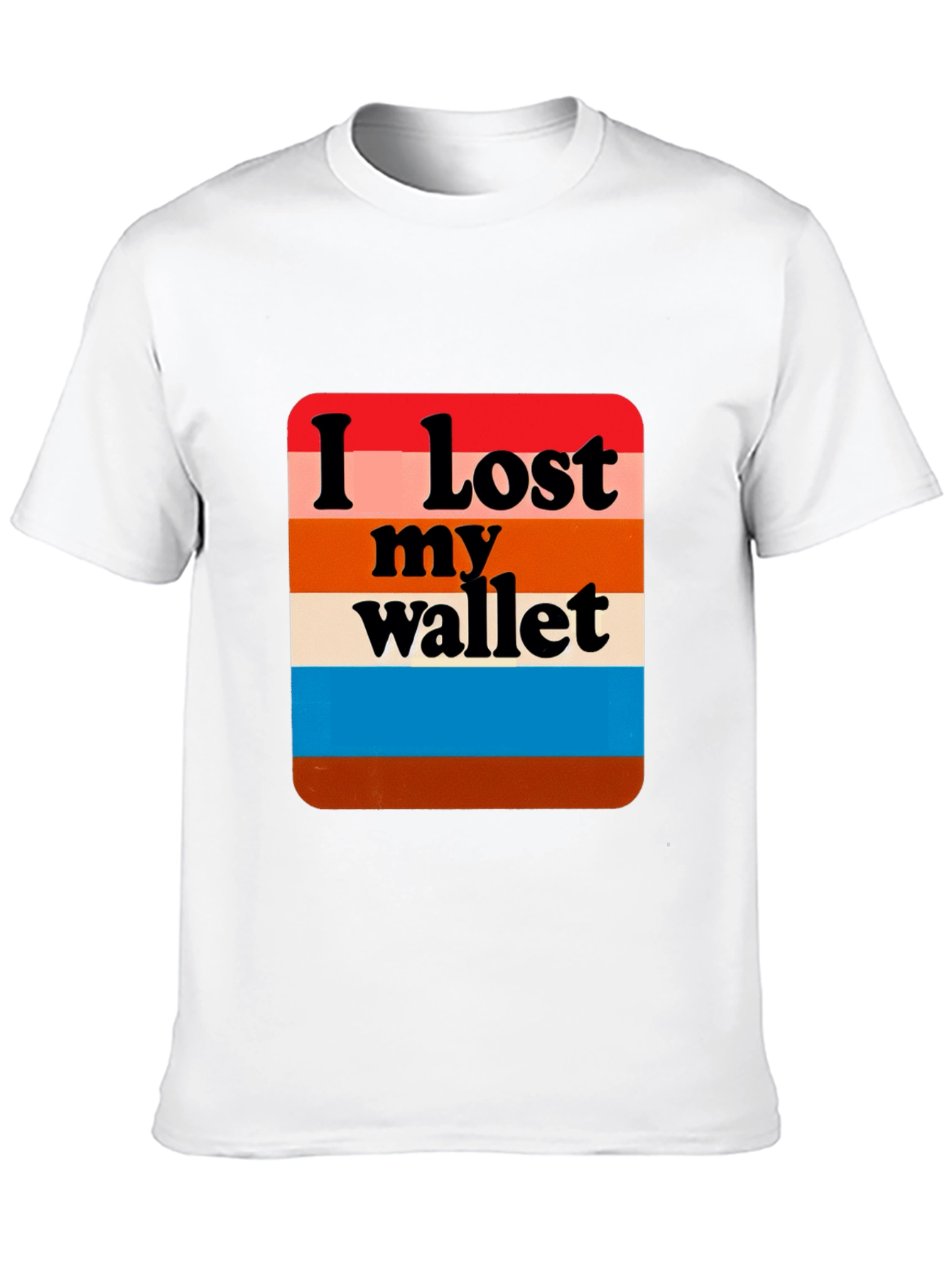 I Lost My Wallet Retro T-Shirt - Unisex