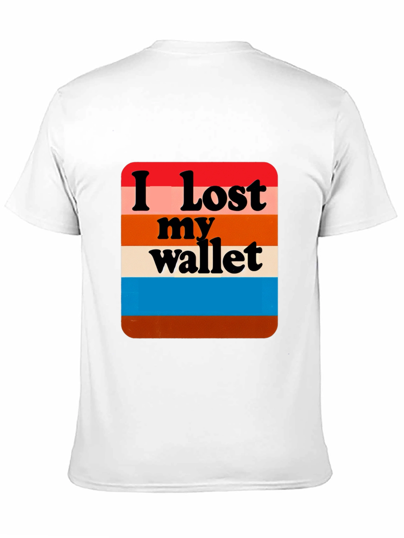 I Lost My Wallet Retro T-Shirt - Unisex
