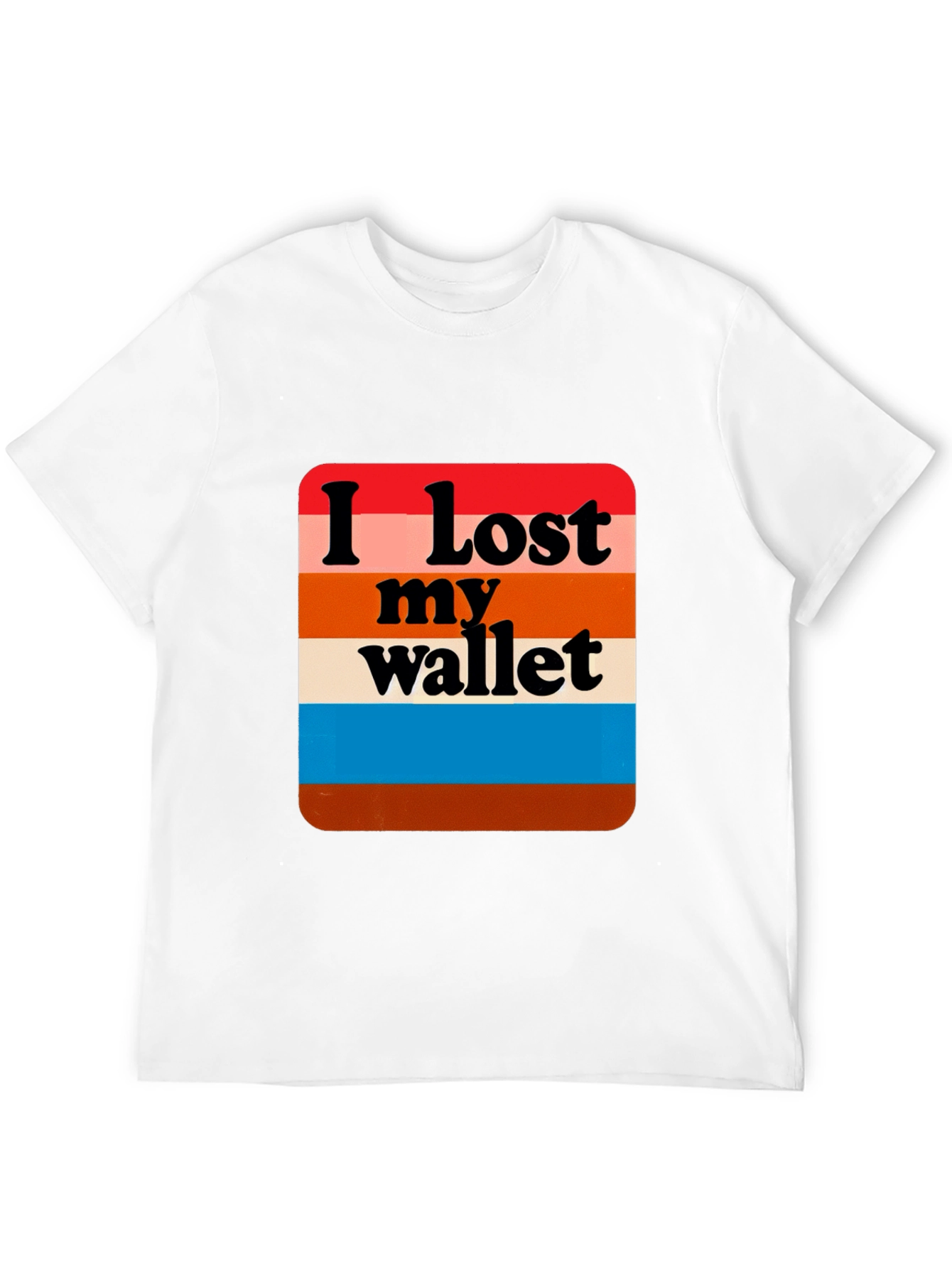I Lost My Wallet Retro T-Shirt - Unisex