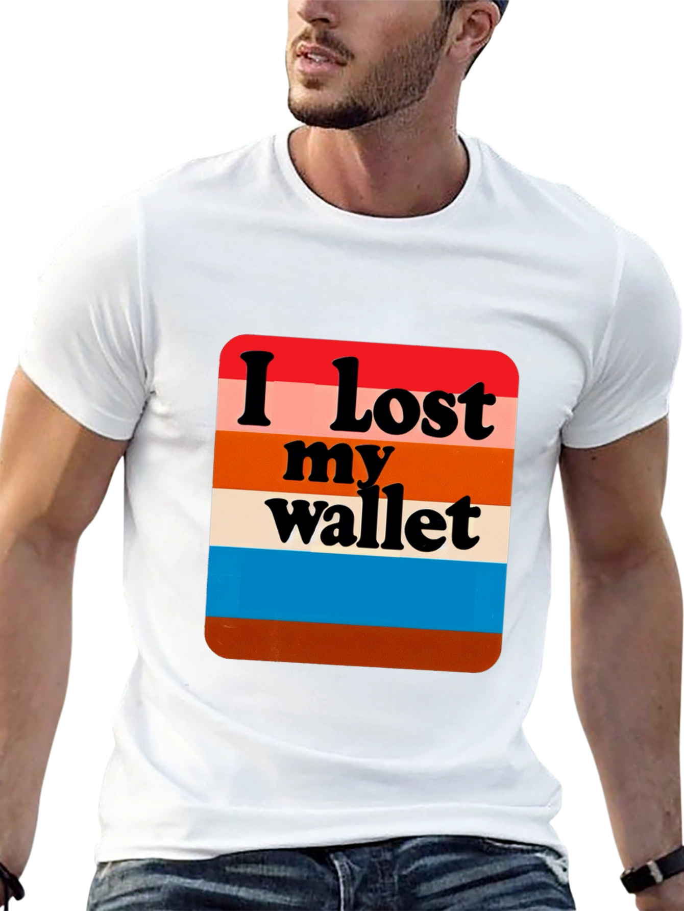 I Lost My Wallet Retro T-Shirt - Unisex