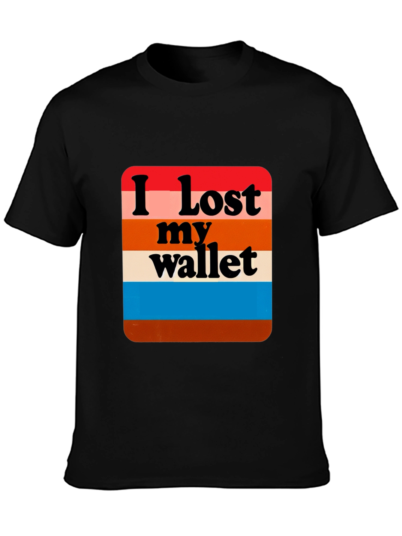 I Lost My Wallet Retro T-Shirt - Unisex