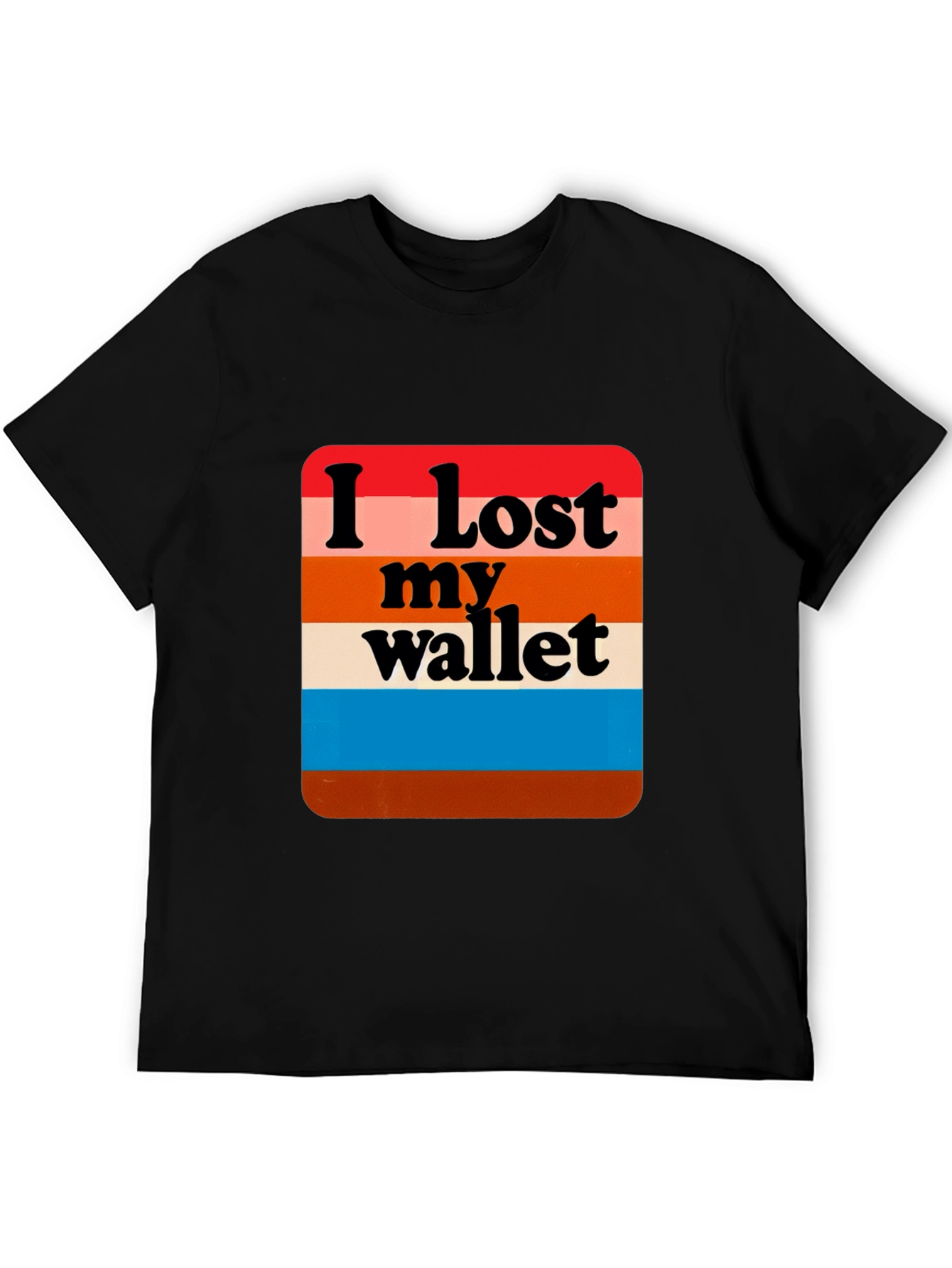I Lost My Wallet Retro T-Shirt - Unisex