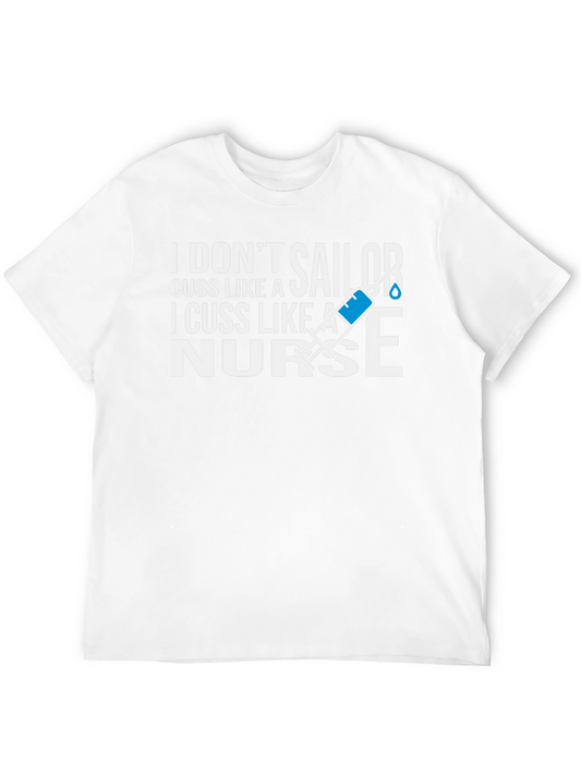 Nurse Cuss T-Shirt - Funny Medical Humor Tee