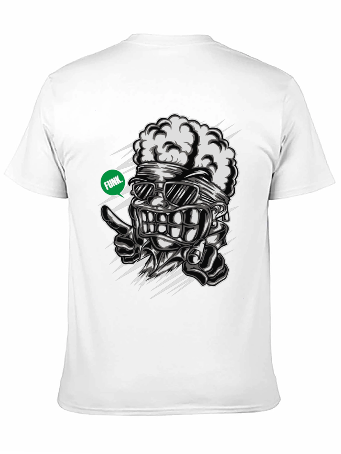 Funky Brain Graphic Tee - Unique Streetwear