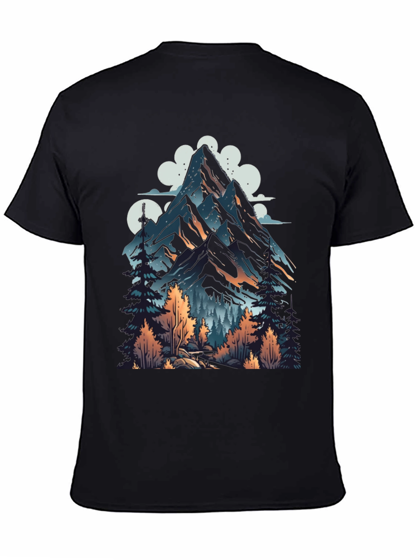 Mountain Landscape Graphic T-Shirt