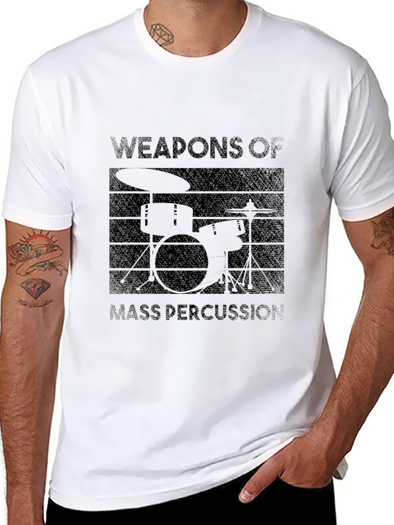 Weapons of Mass Percussion Black T-Shirt